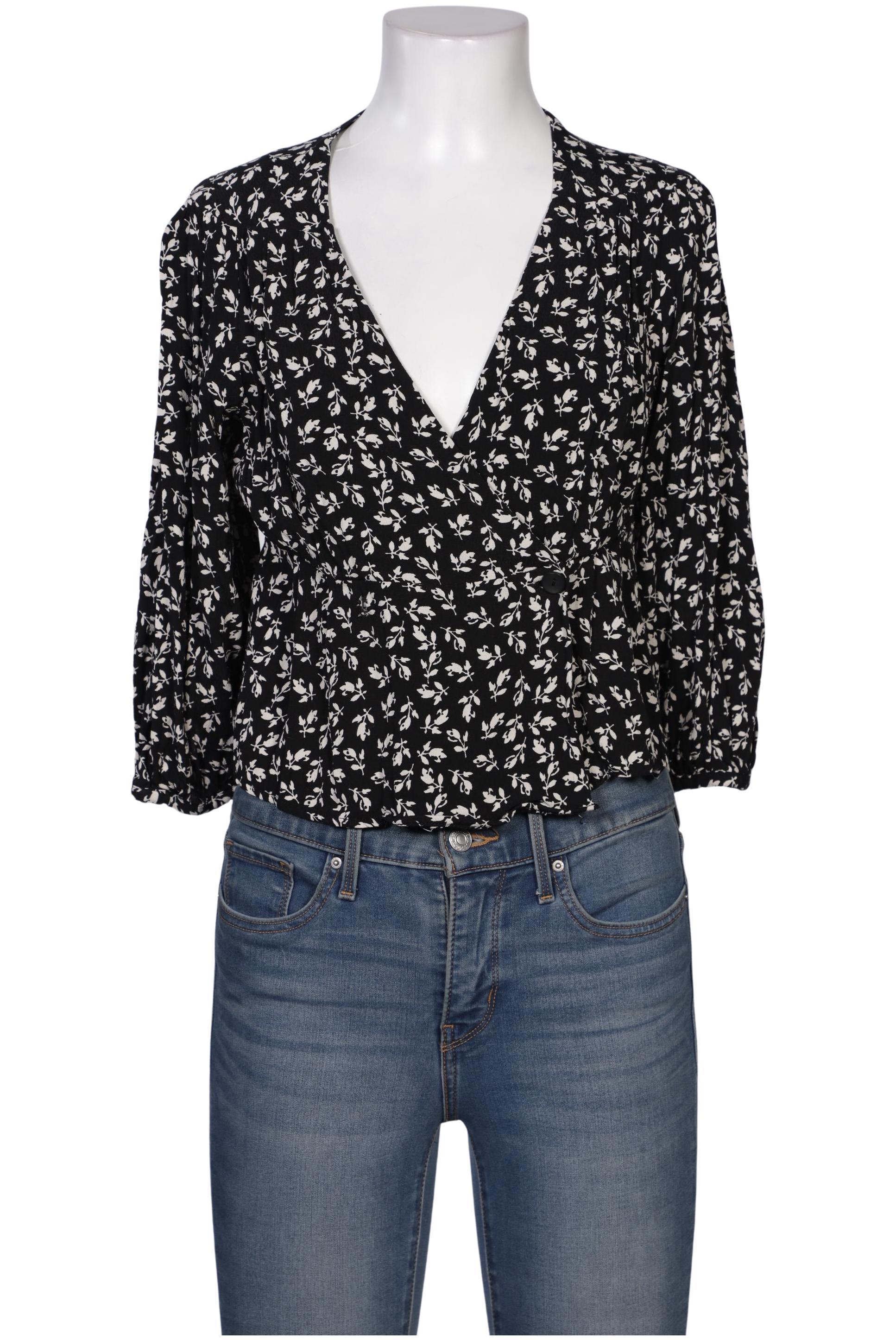 

Mango Damen Bluse, schwarz, Gr. 38