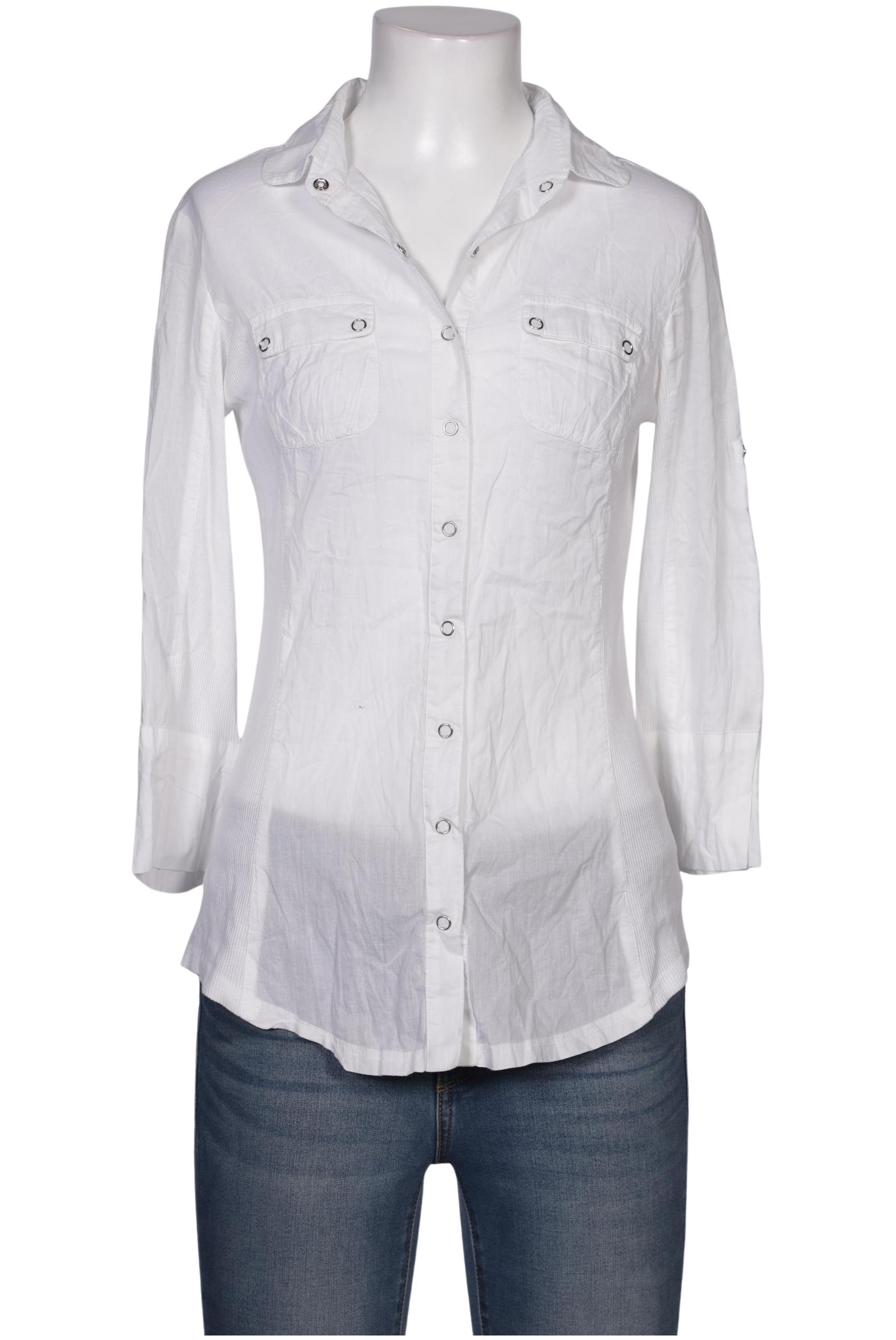 

Mango Damen Bluse, weiß, Gr. 38
