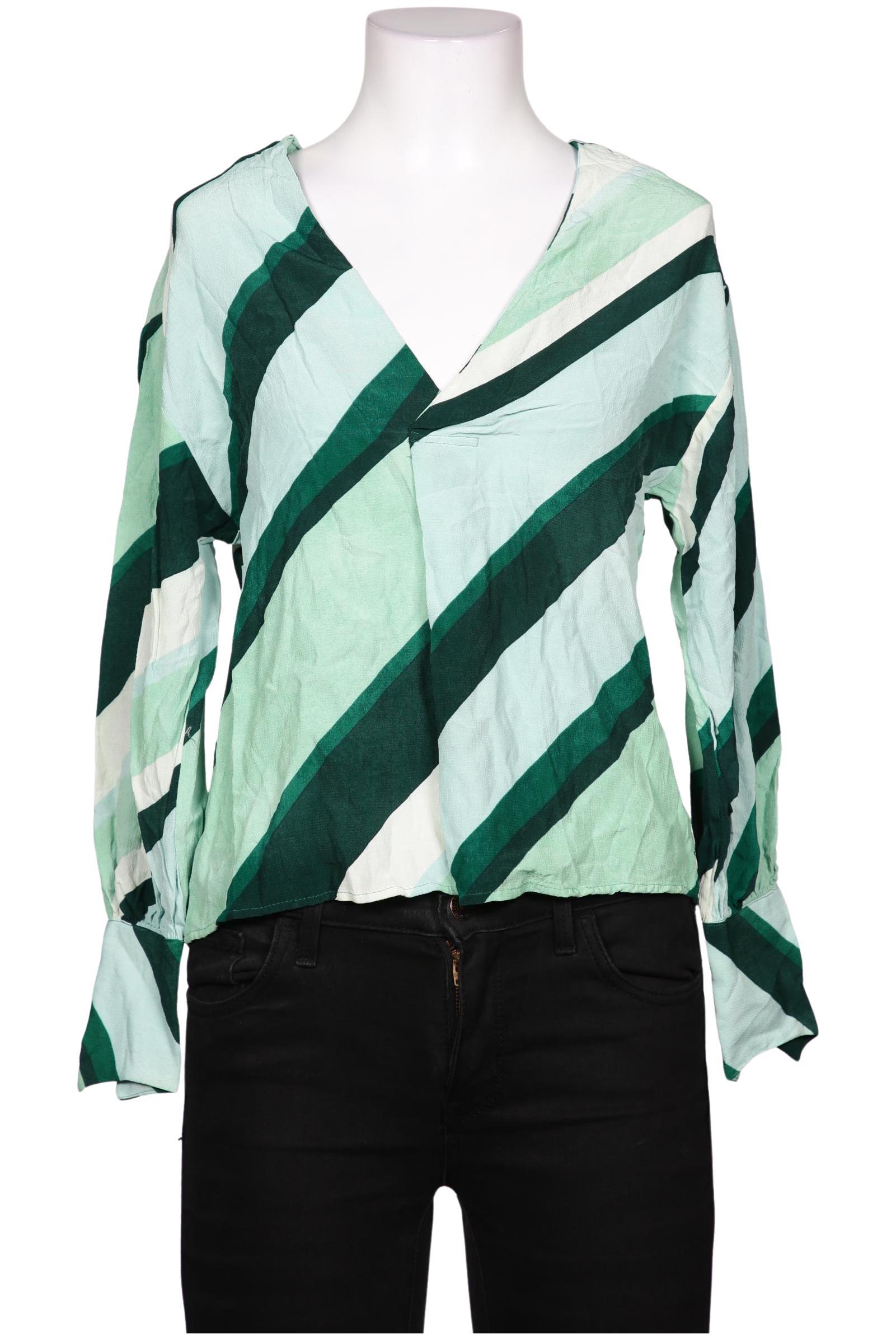 

Mango Damen Bluse, grün, Gr. 34