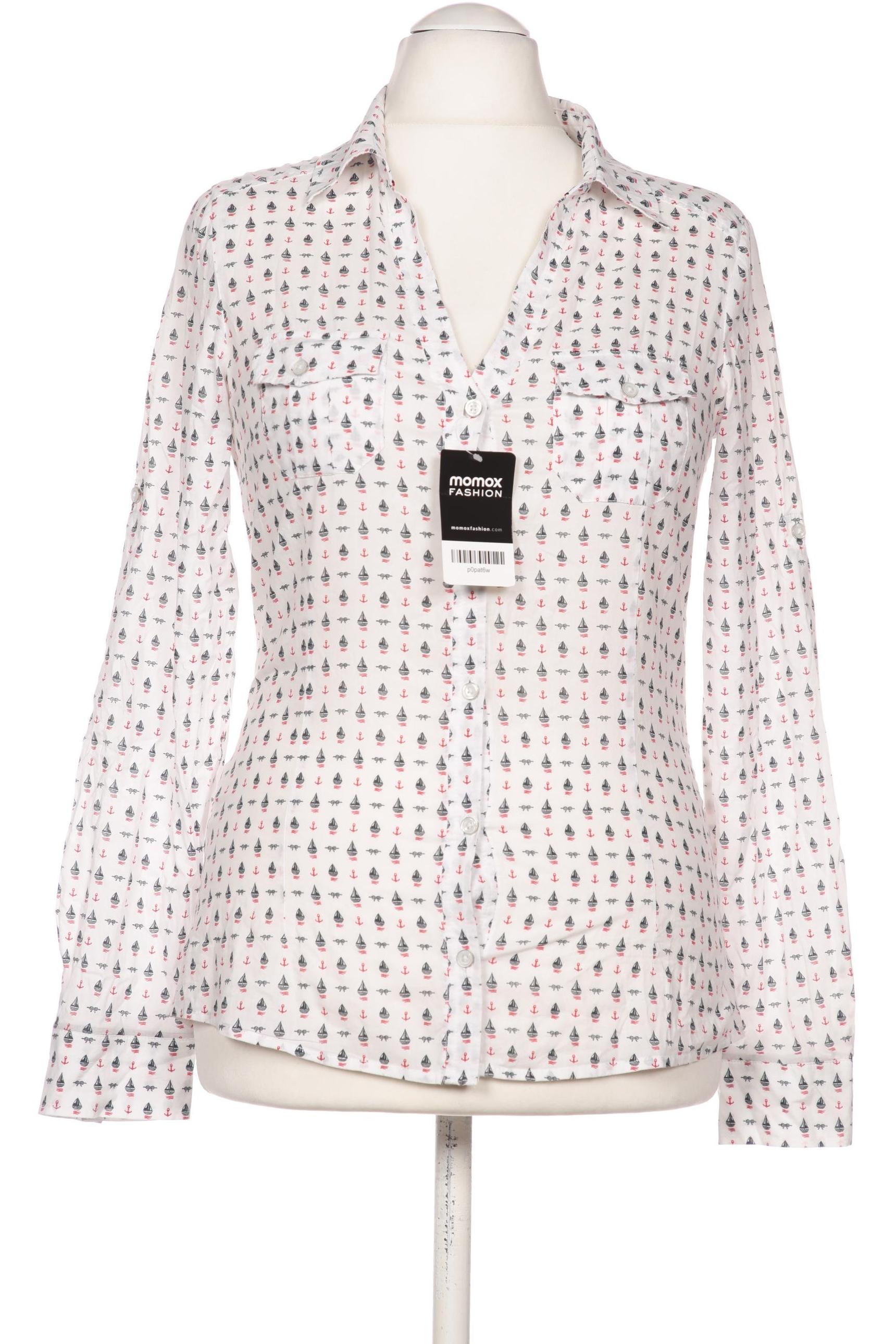 

Mango Damen Bluse, weiß, Gr. 42