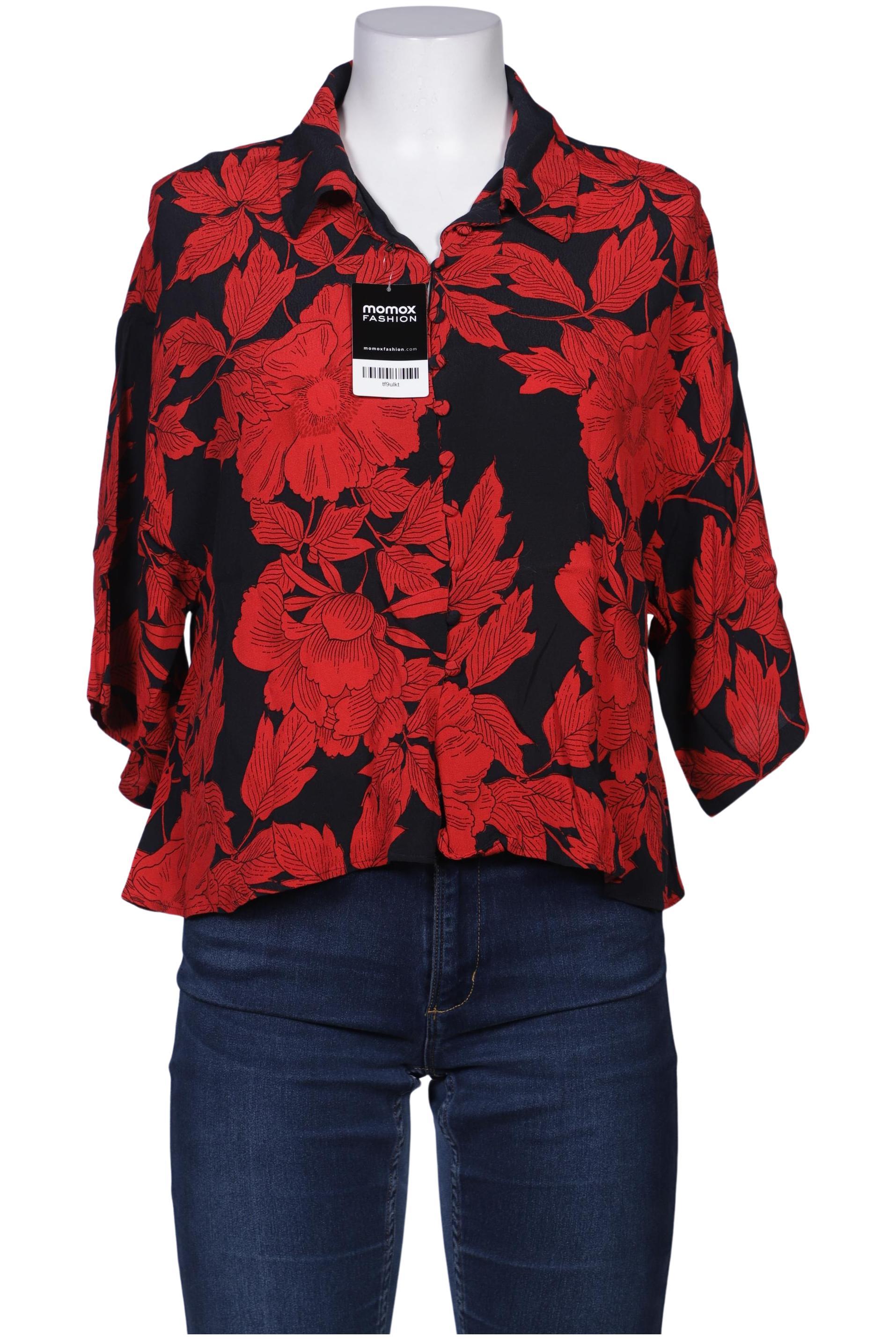 

Mango Damen Bluse, marineblau, Gr. 38