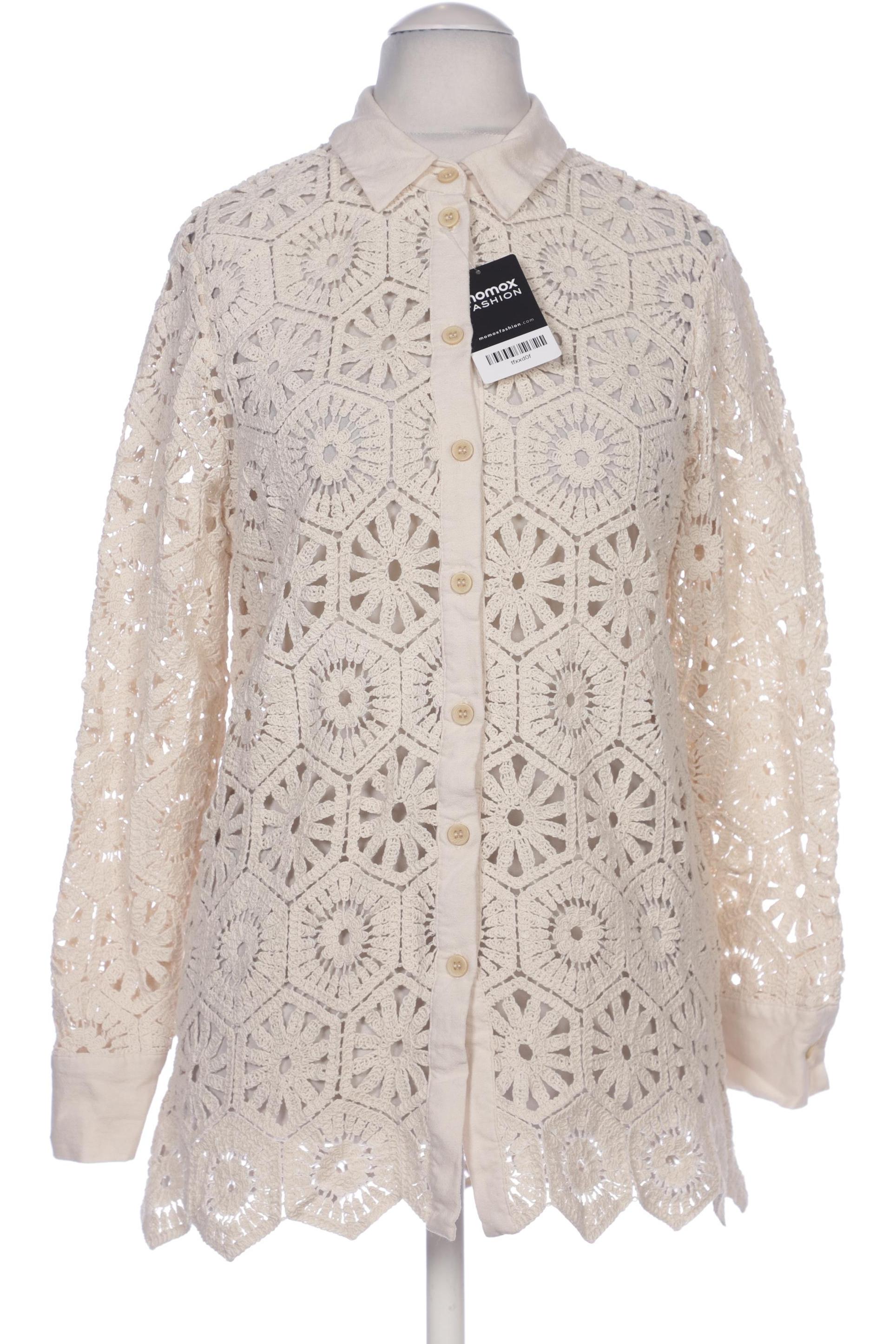 

Mango Damen Bluse, cremeweiß, Gr. 38