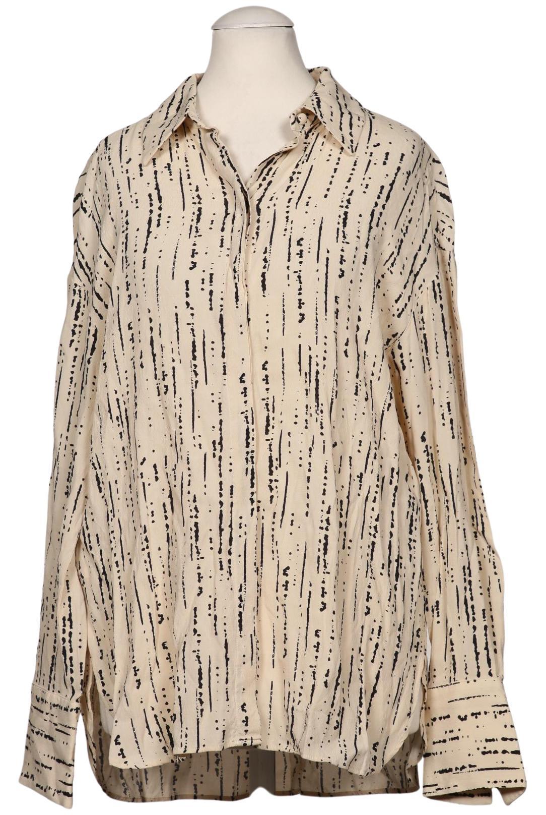 

Mango Damen Bluse, beige, Gr. 36