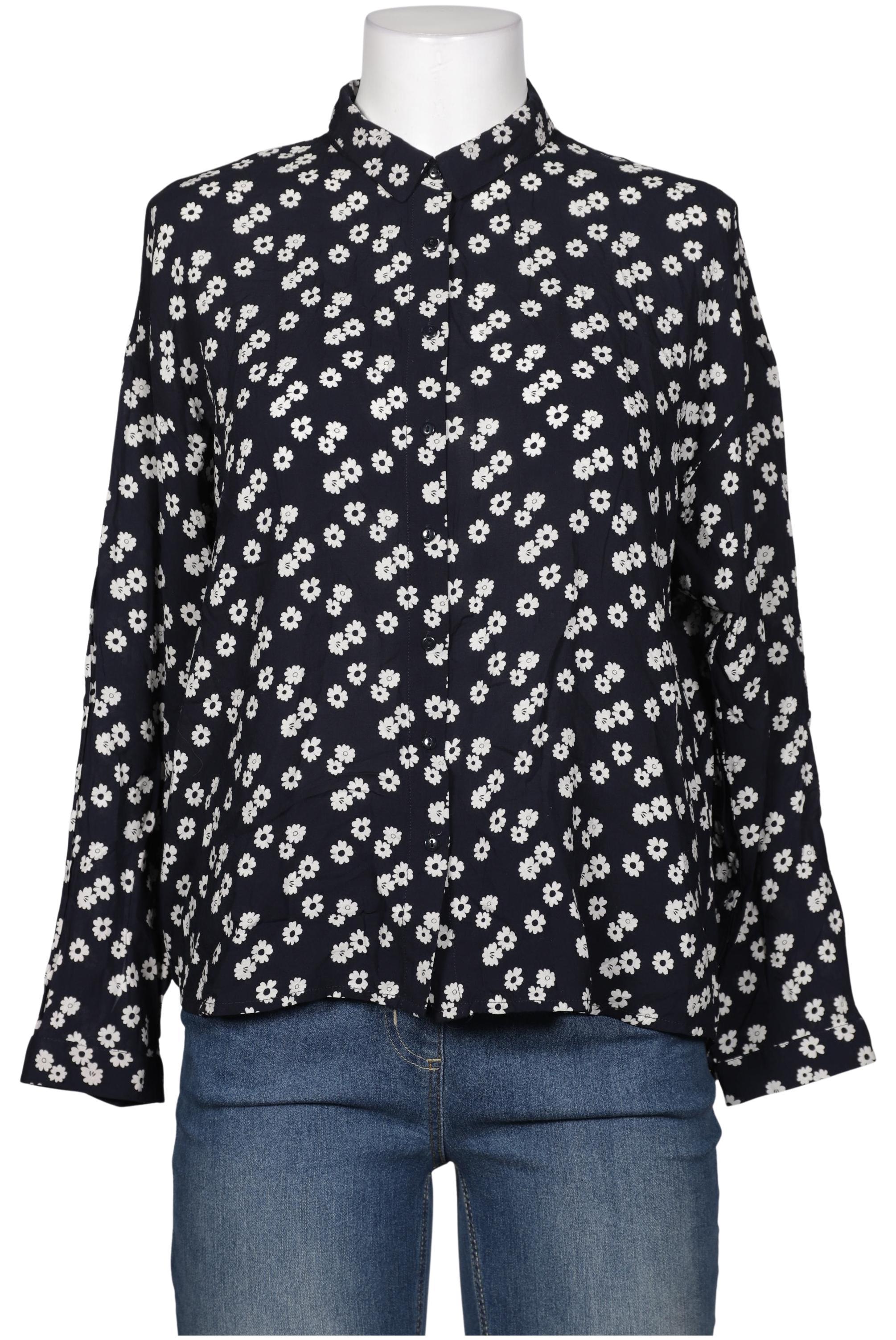 

Mango Damen Bluse, marineblau, Gr. 38