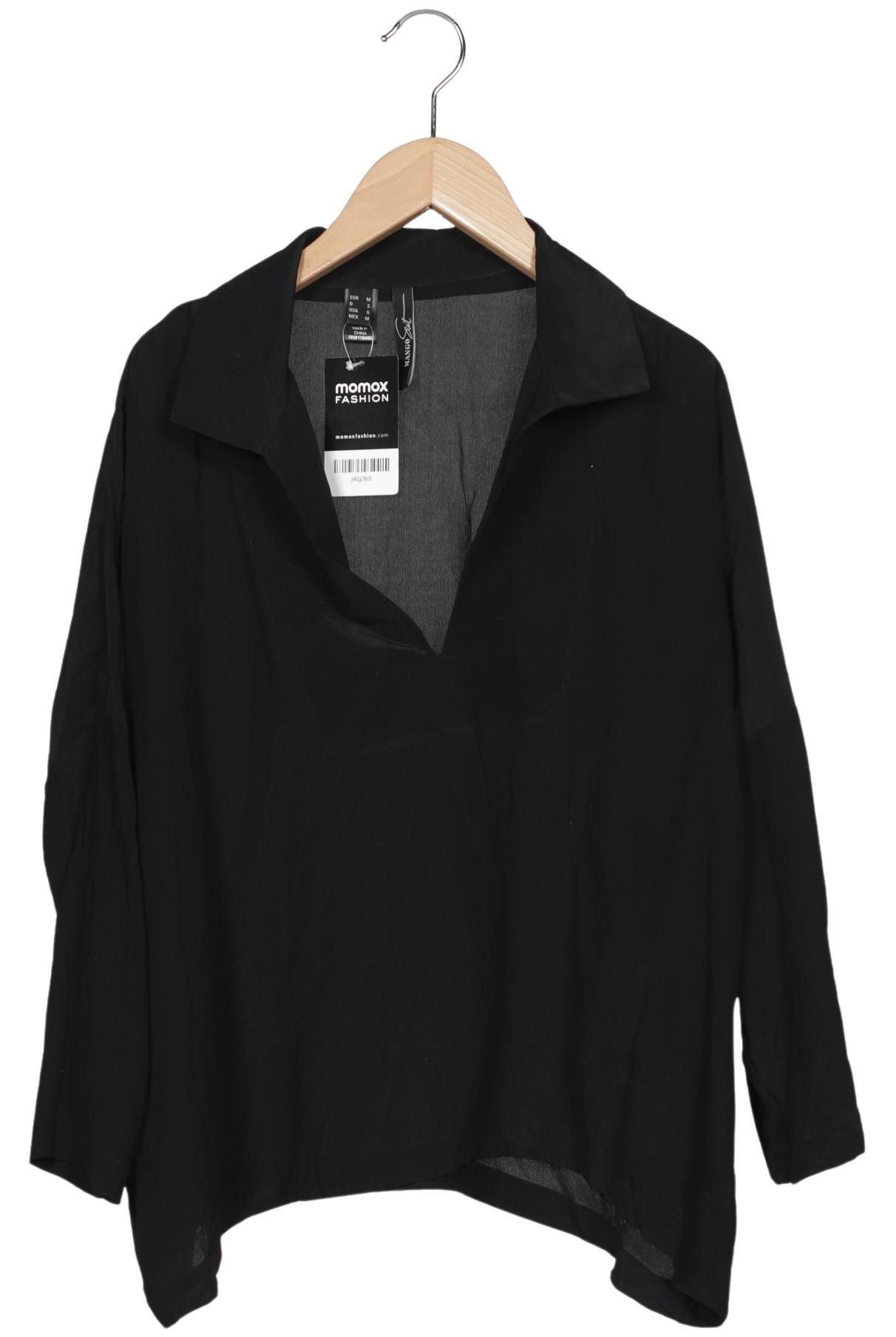

Mango Damen Bluse, schwarz, Gr. 38