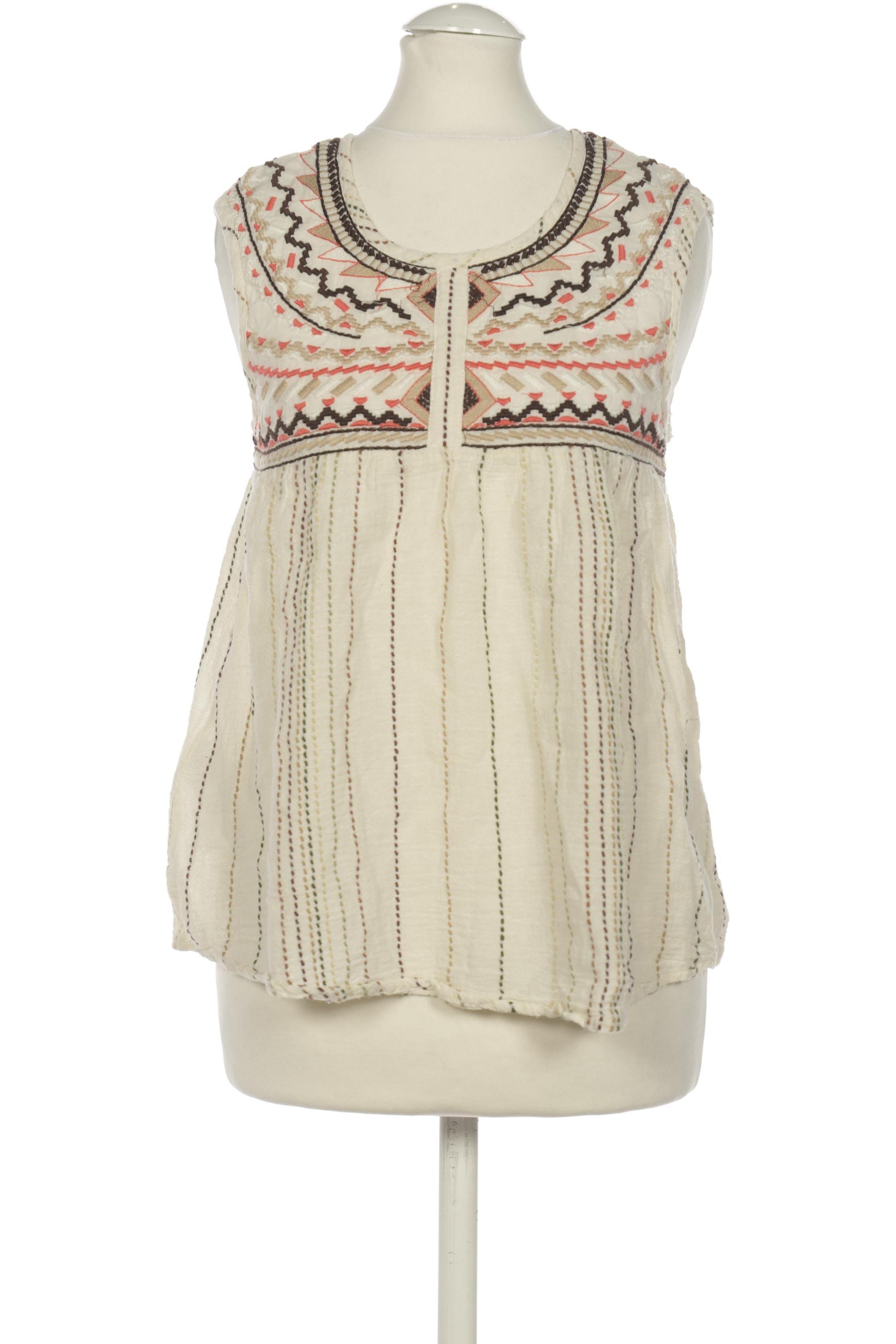 

MANGO Damen Bluse, cremeweiß