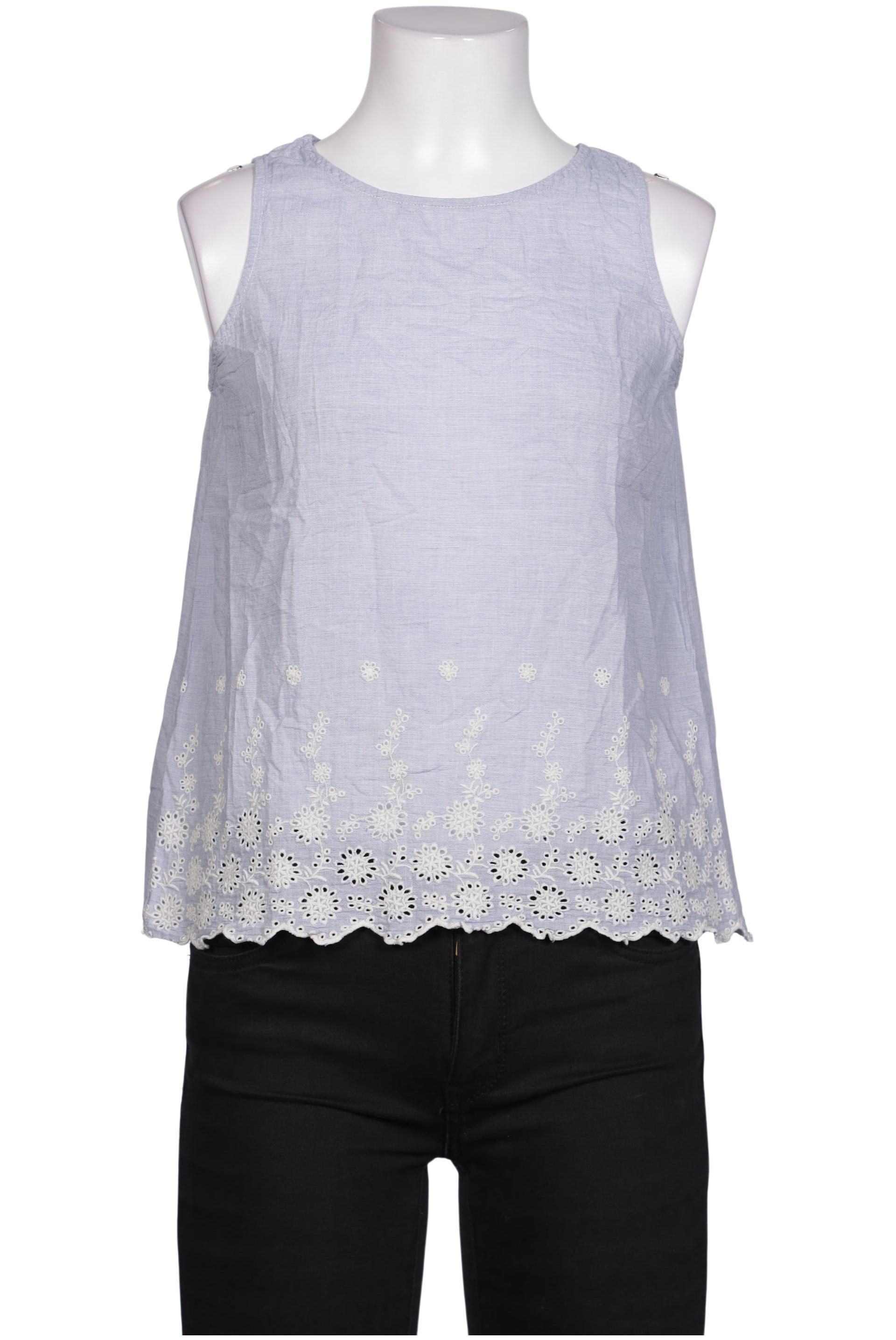 

Mango Damen Bluse, hellblau, Gr. 36