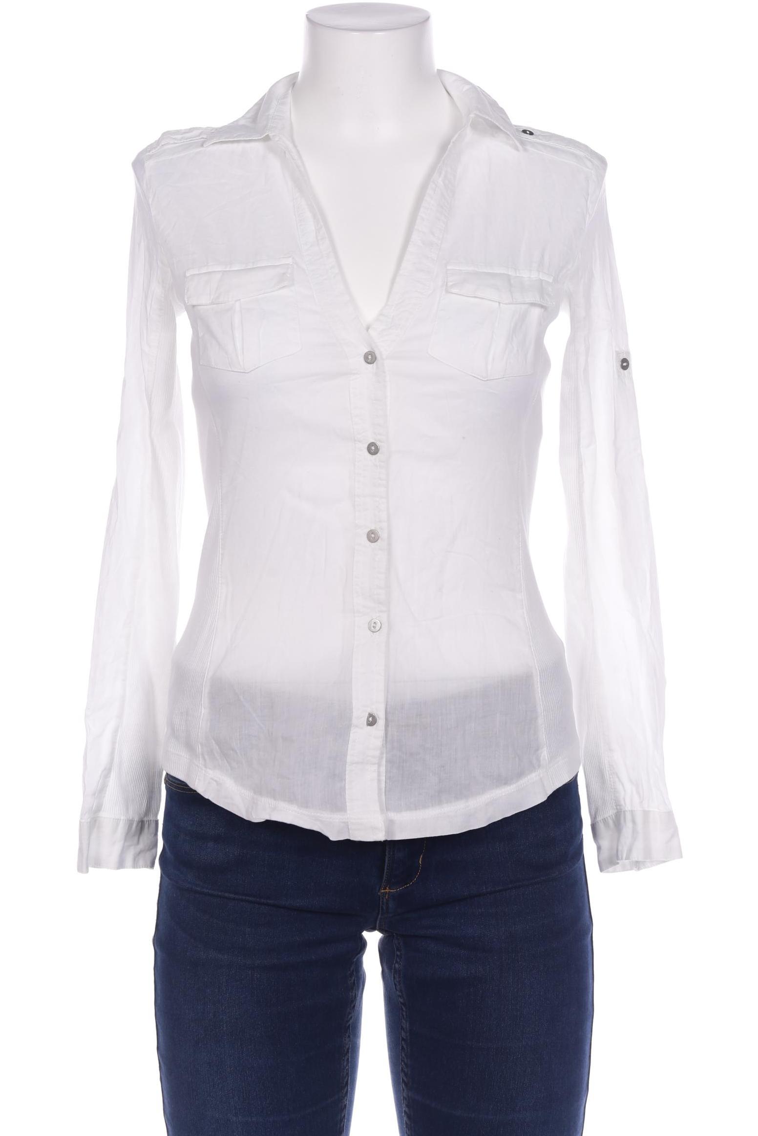 

Mango Damen Bluse, weiß, Gr. 34