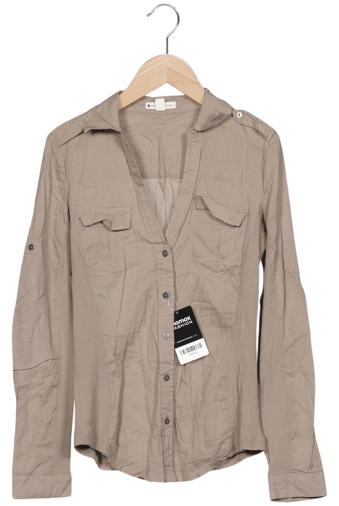 

Mango Damen Bluse, beige, Gr. 34