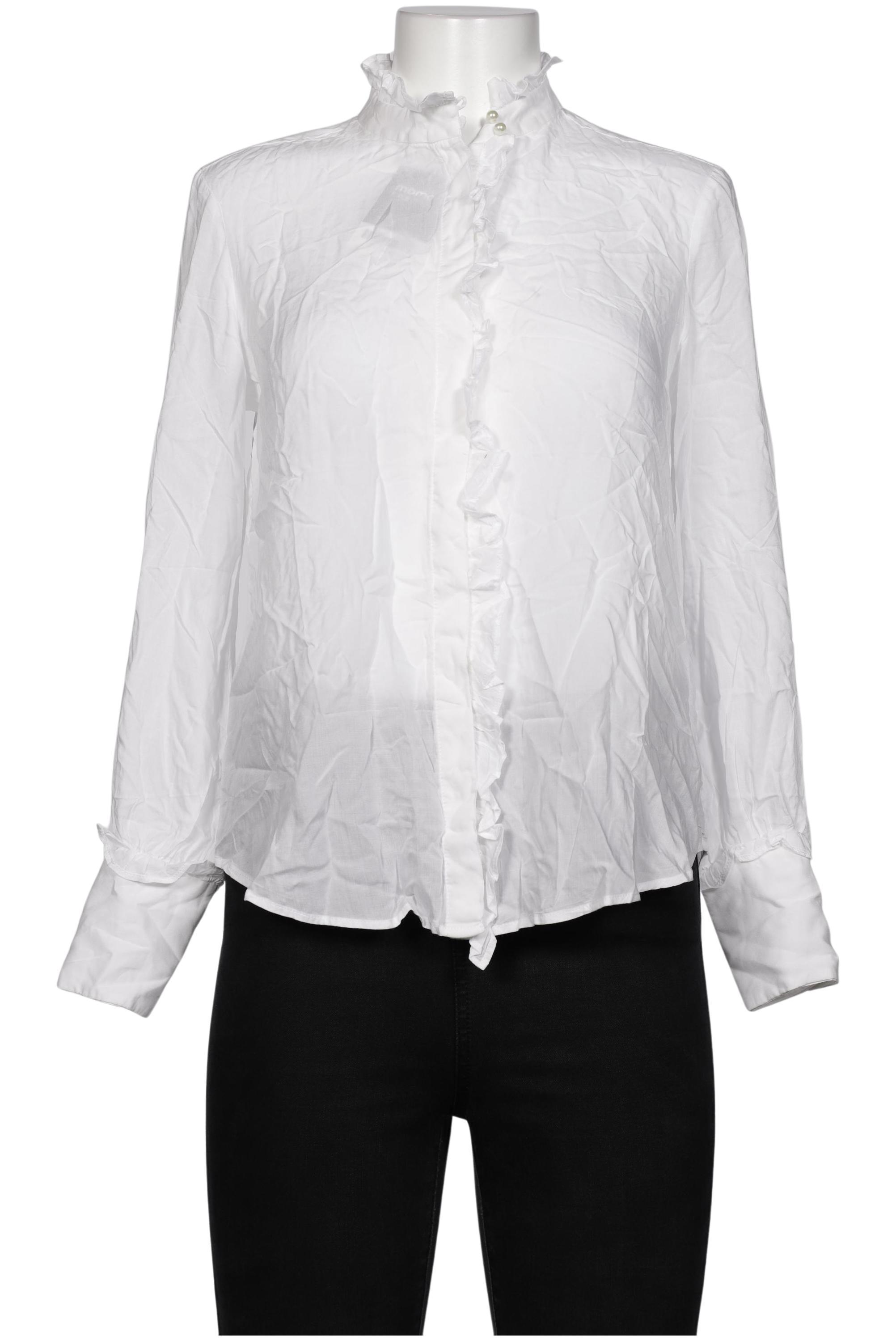 

Mango Damen Bluse, weiß, Gr. 38