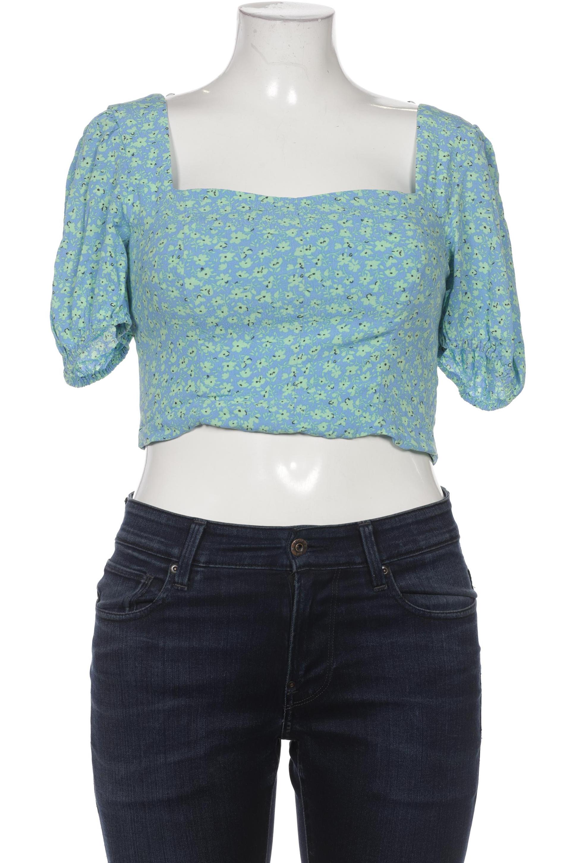 

Mango Damen Bluse, blau, Gr. 42