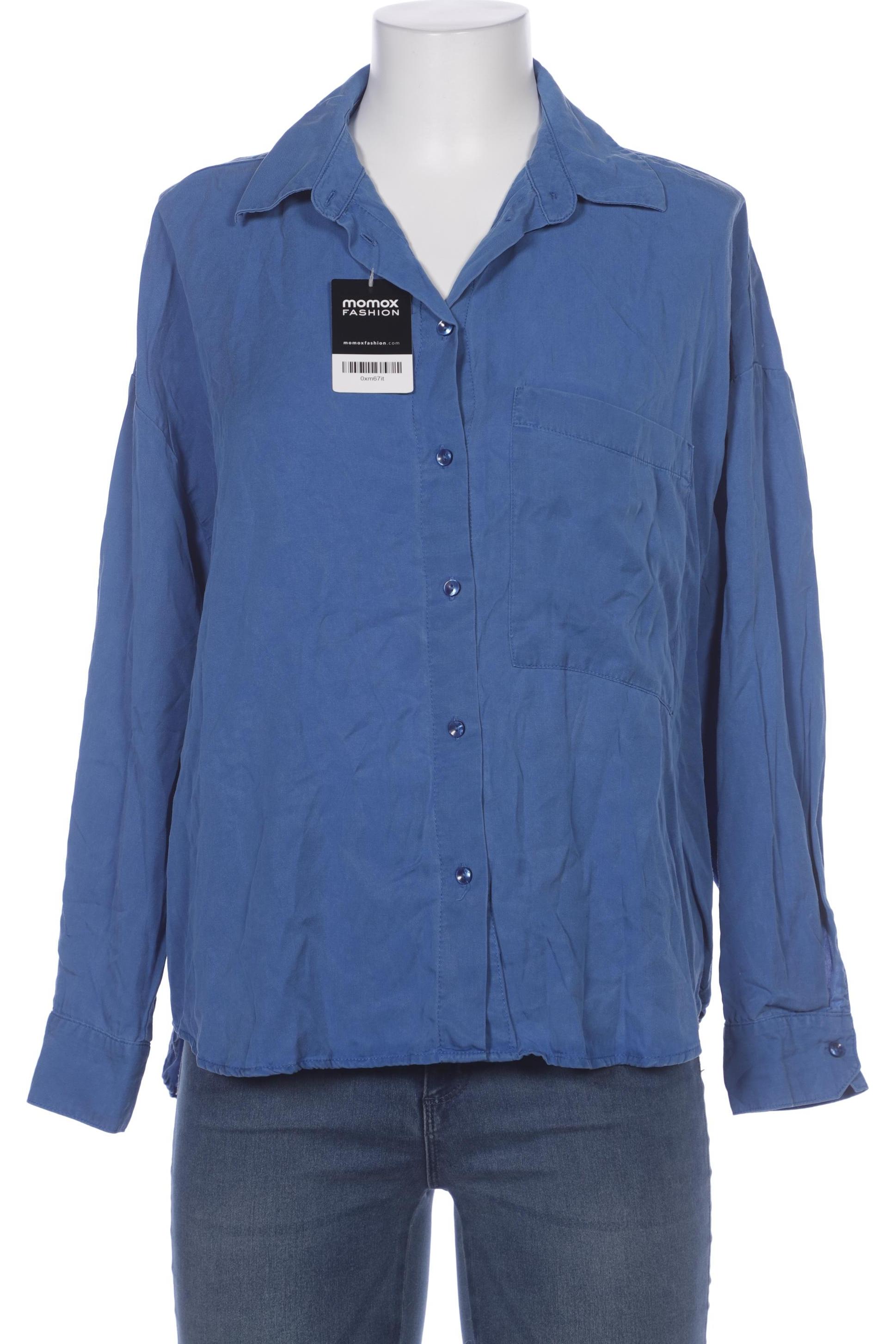 

Mango Damen Bluse, blau, Gr. 42