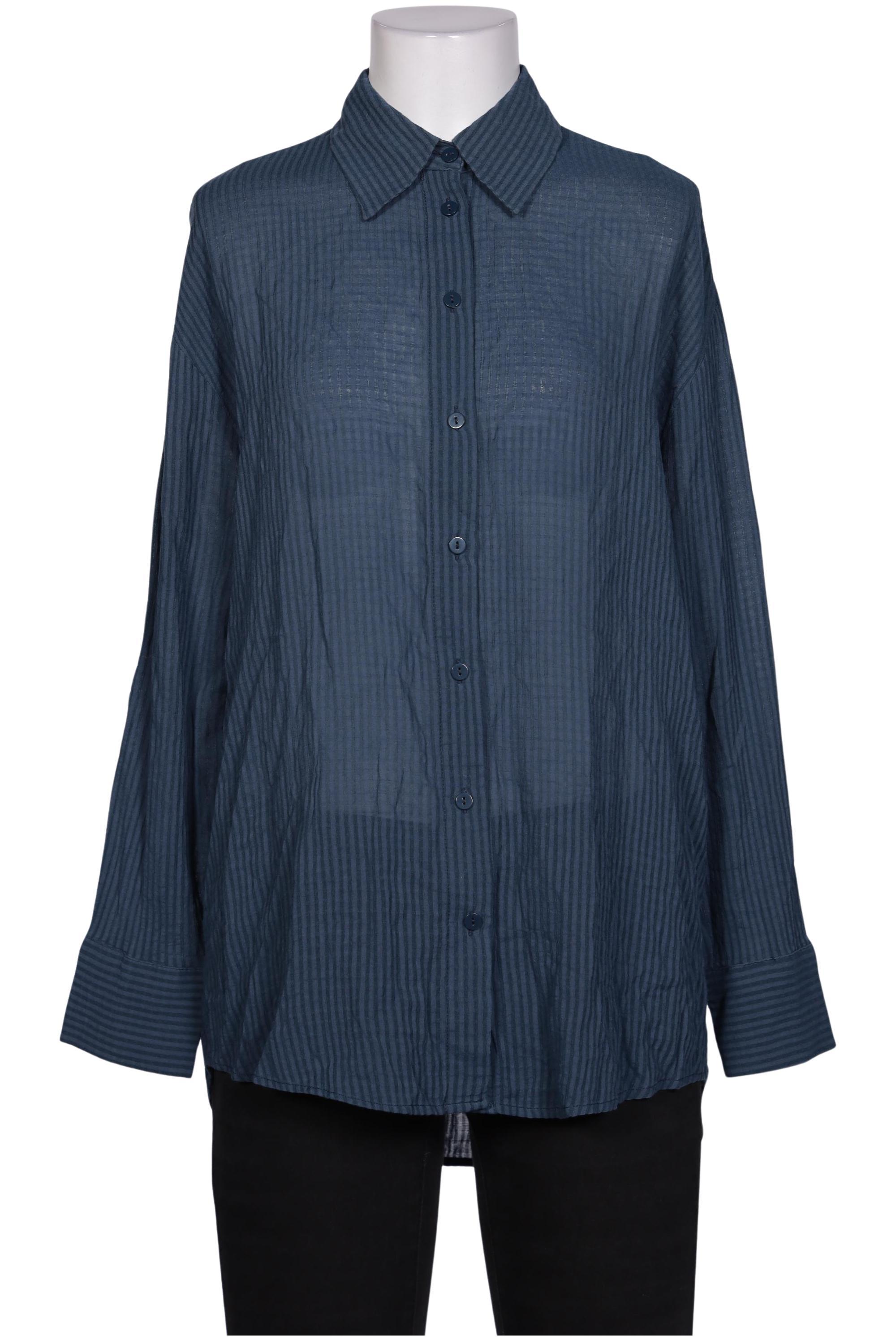

Mango Damen Bluse, marineblau, Gr. 34