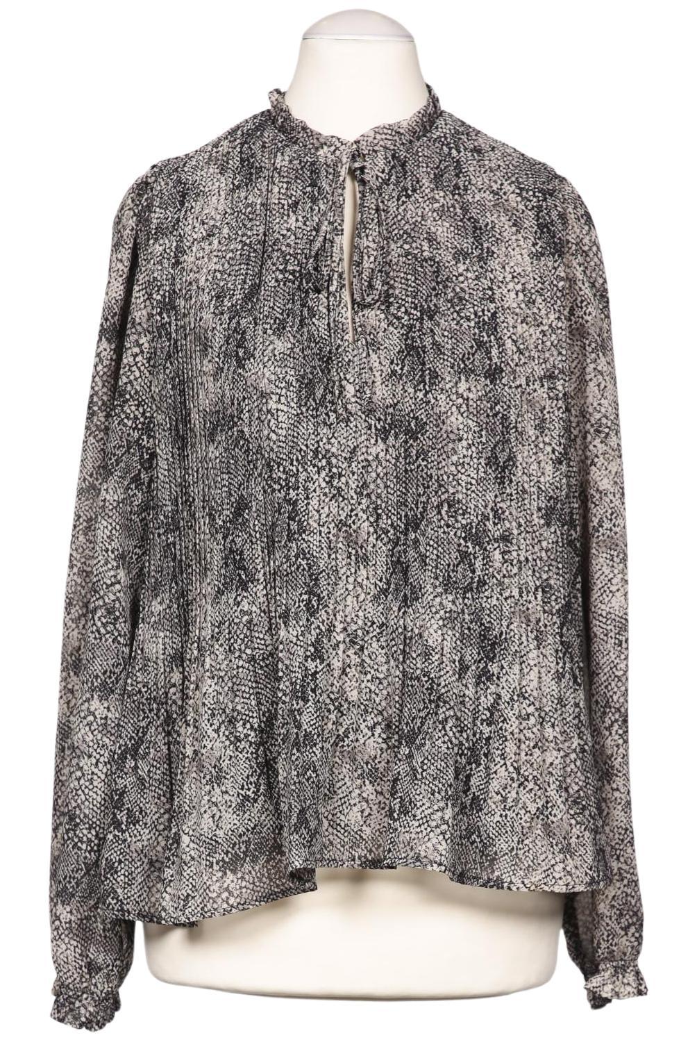 

Mango Damen Bluse, grau, Gr. 34