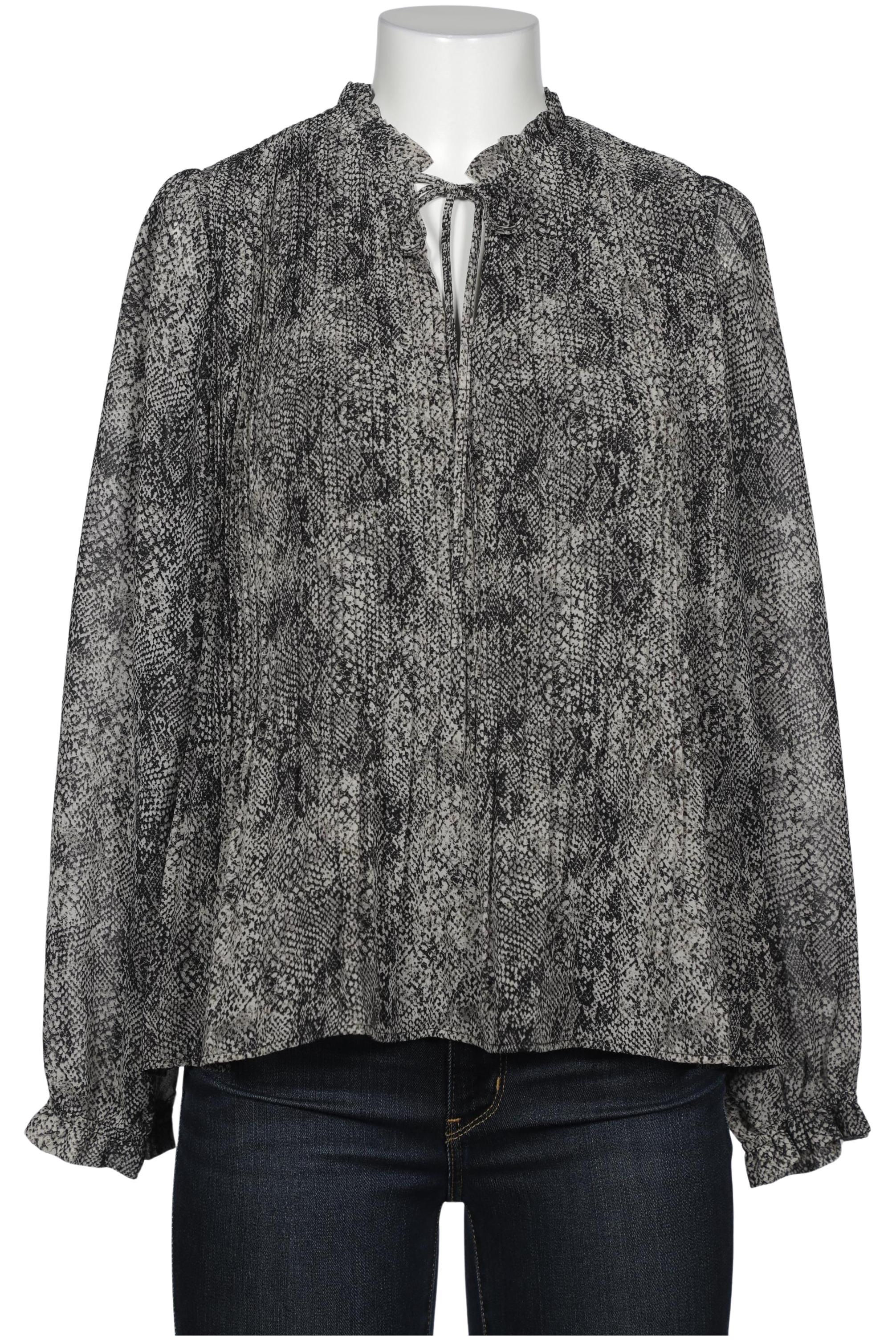 

Mango Damen Bluse, grau, Gr. 42