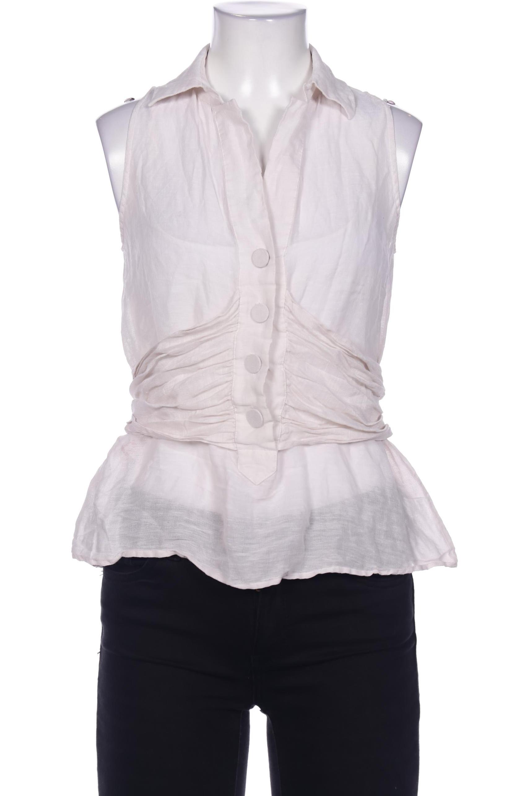 

Mango Damen Bluse, beige, Gr. 38