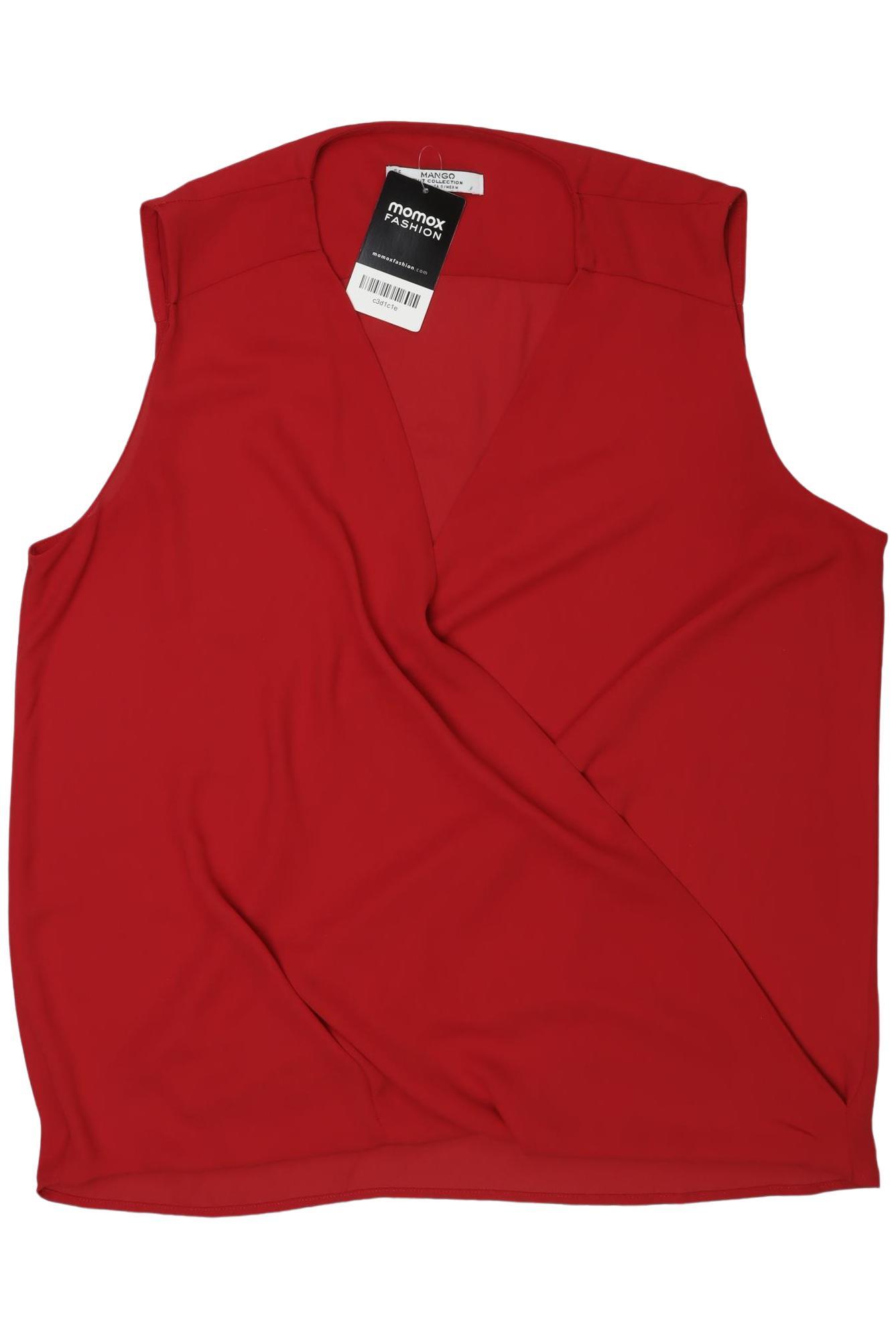 

Mango Damen Bluse, rot, Gr. 38