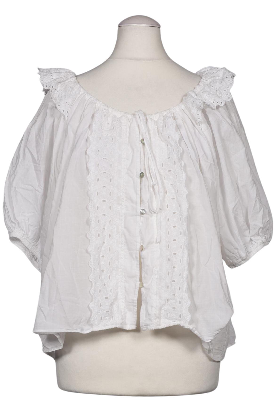 

Mango Damen Bluse, weiß, Gr. 36