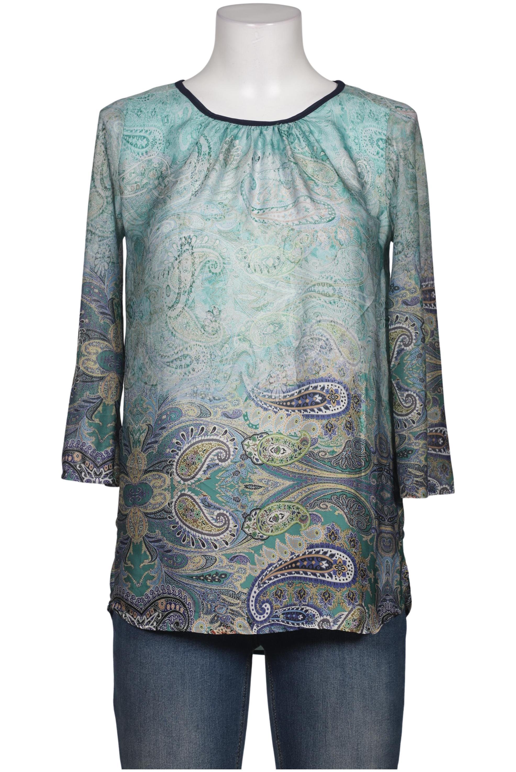 

Mango Damen Bluse, türkis, Gr. 36