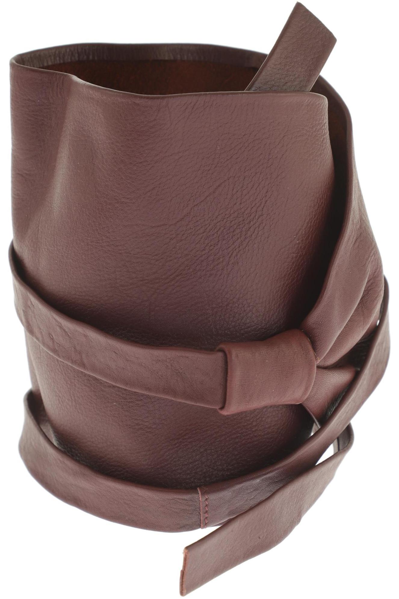 

Mango Damen Gürtel, bordeaux, Gr.