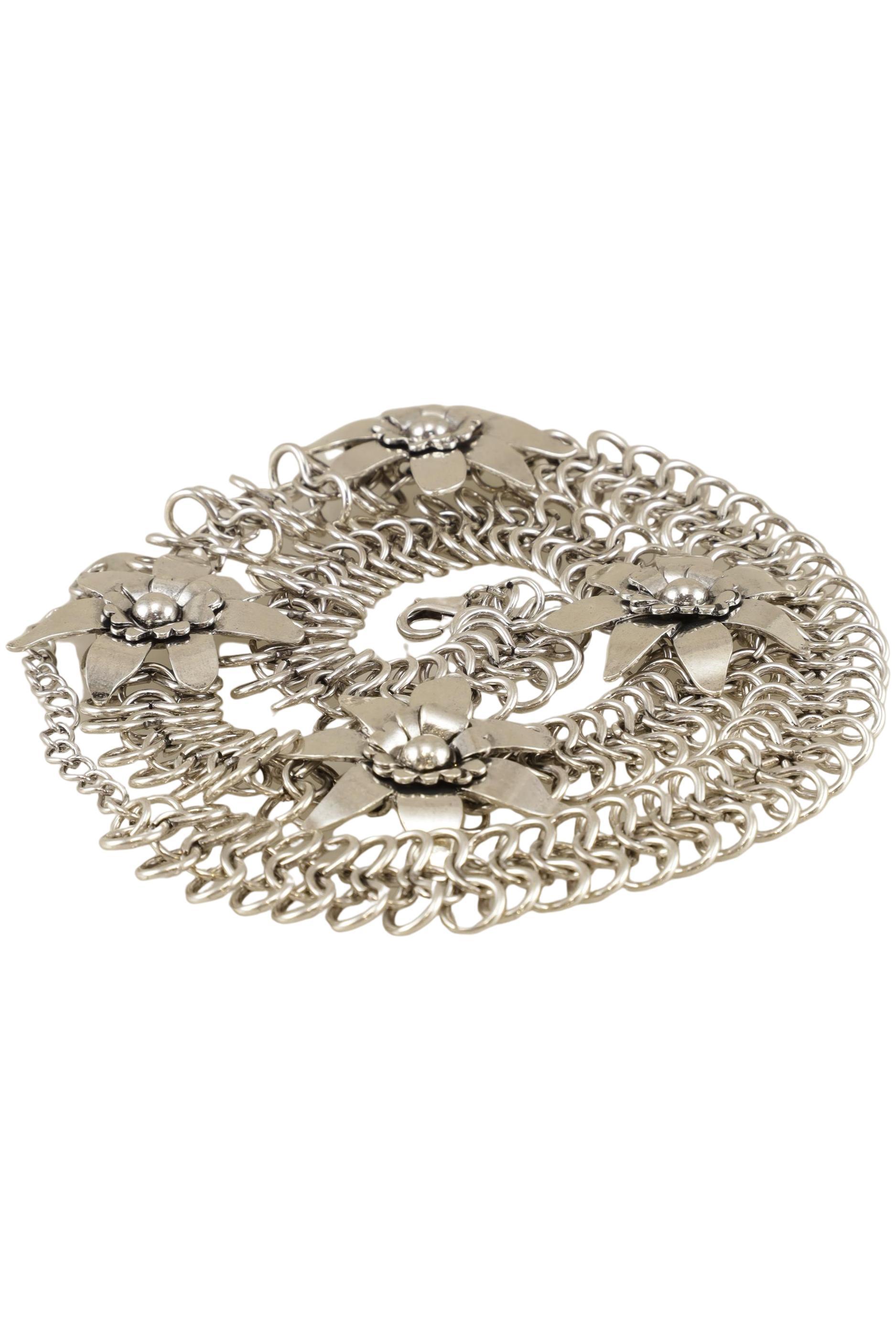 

Mango Damen Gürtel, silber, Gr. 85