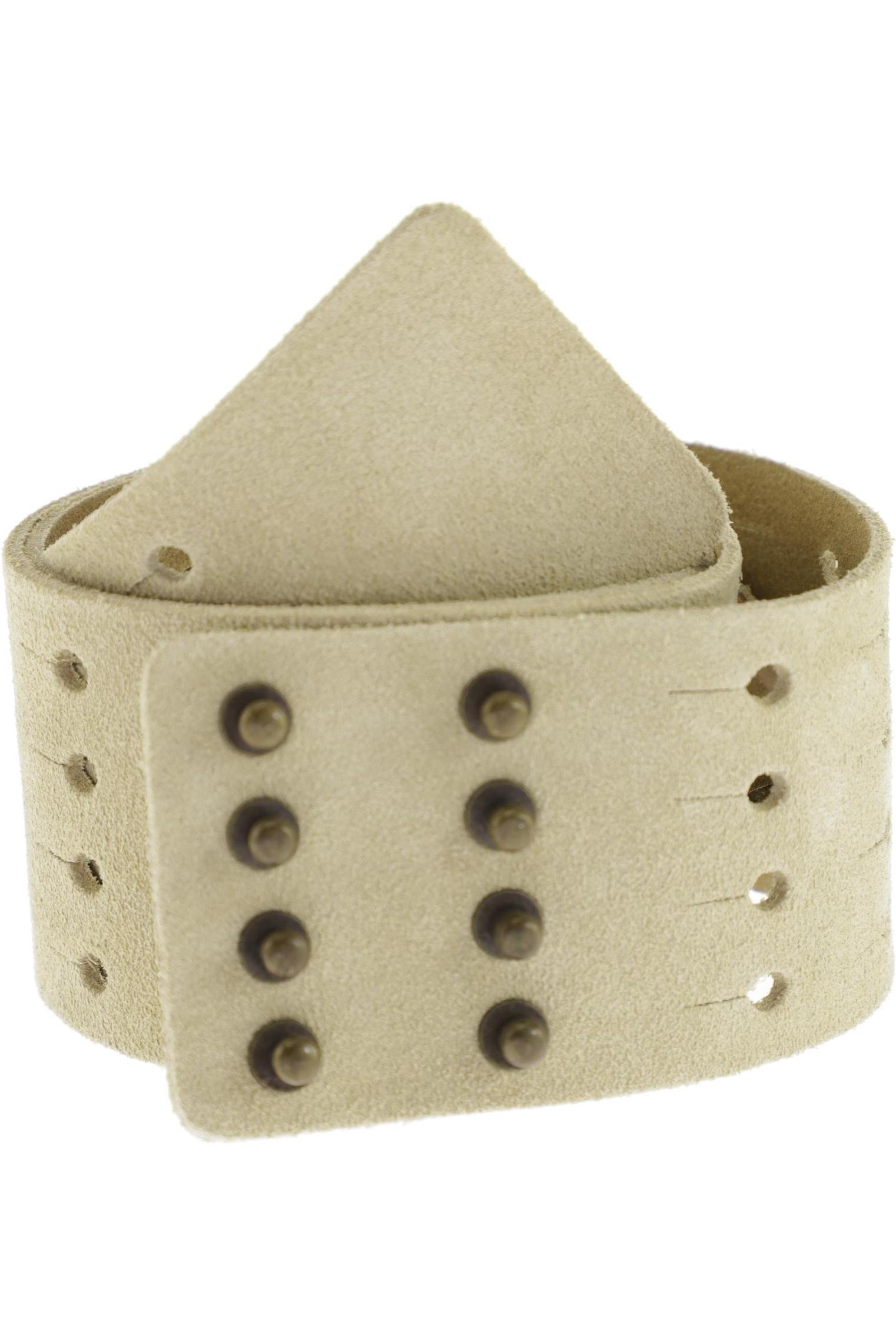 

Mango Damen Gürtel, cremeweiß, Gr. 75