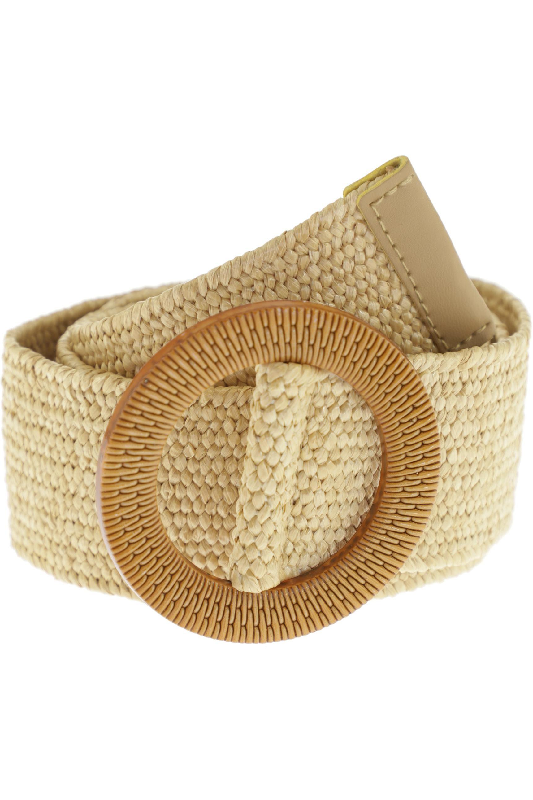 

Mango Damen Gürtel, beige, Gr. 90