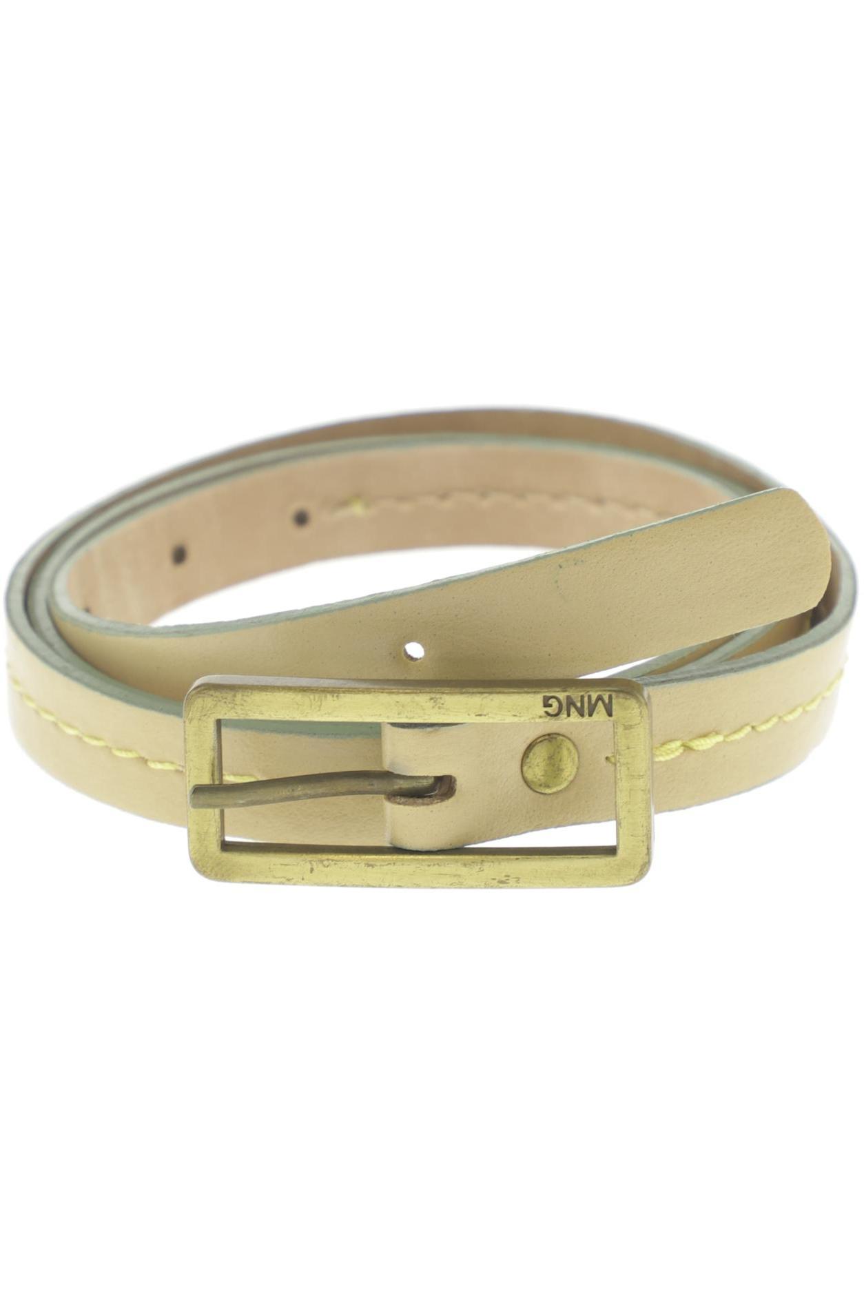 

Mango Damen Gürtel, beige, Gr. 80