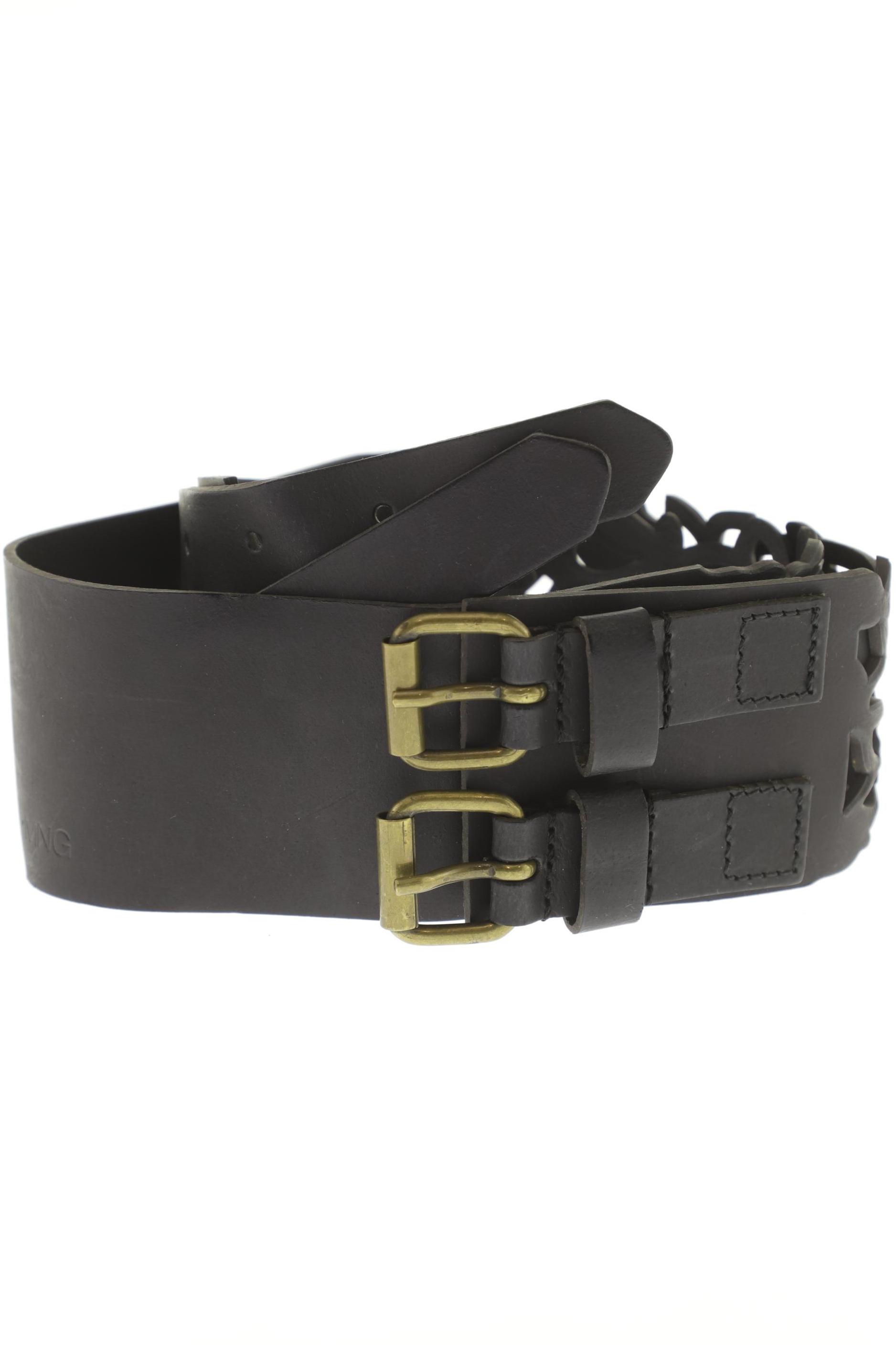 

MANGO Damen Gürtel, schwarz