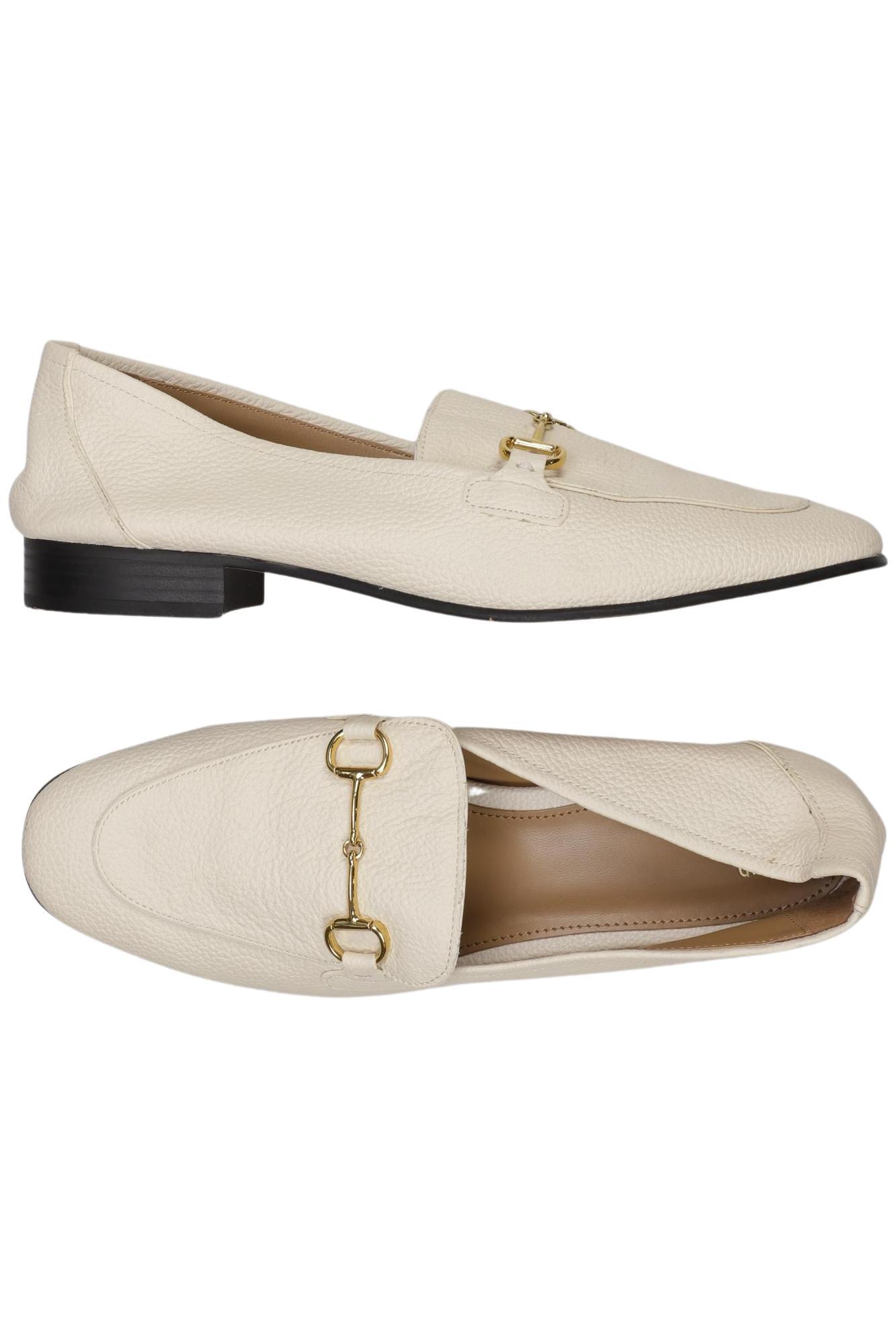 

Mango Damen Halbschuh, cremeweiß, Gr. 39