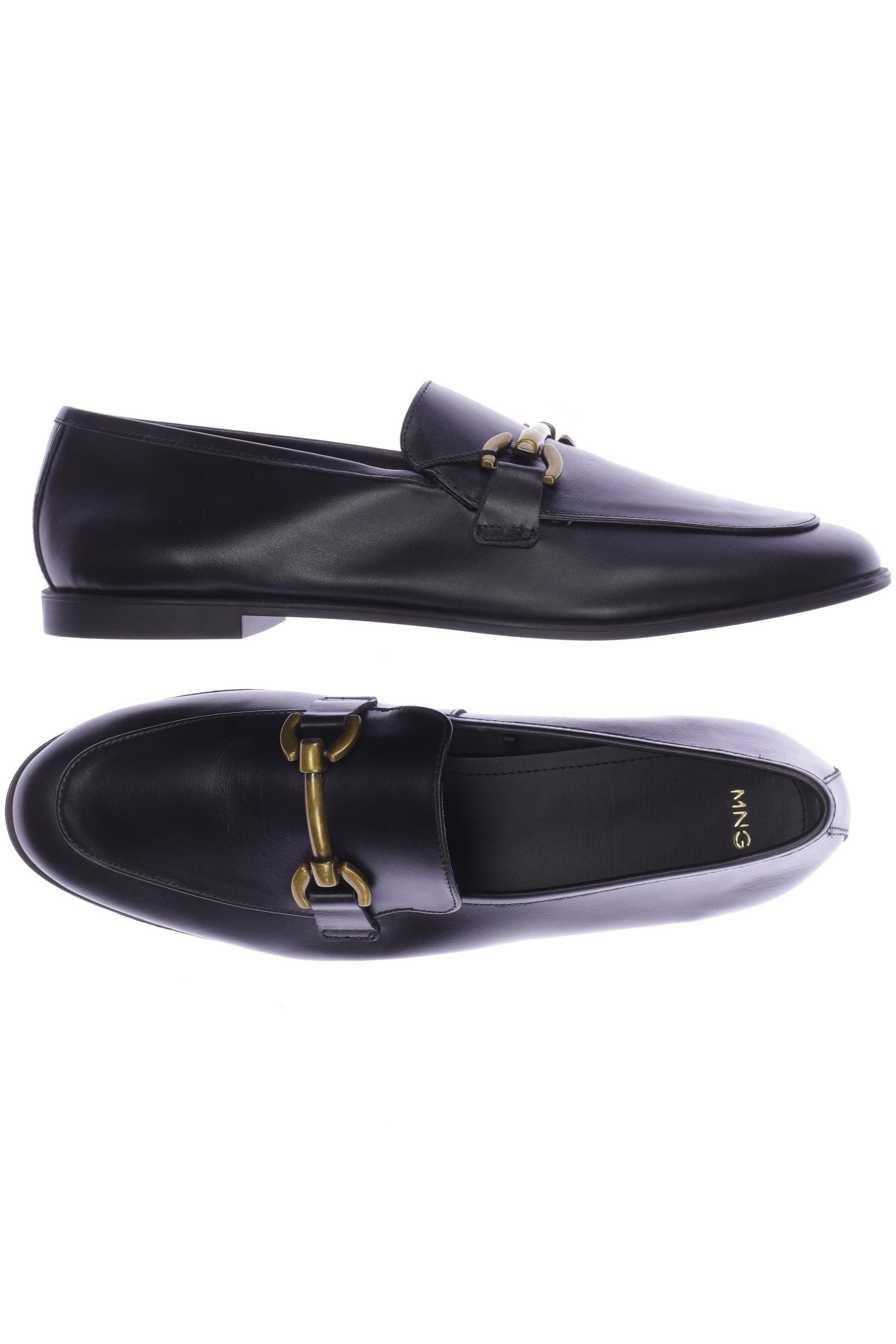 

MANGO Damen Halbschuh, schwarz