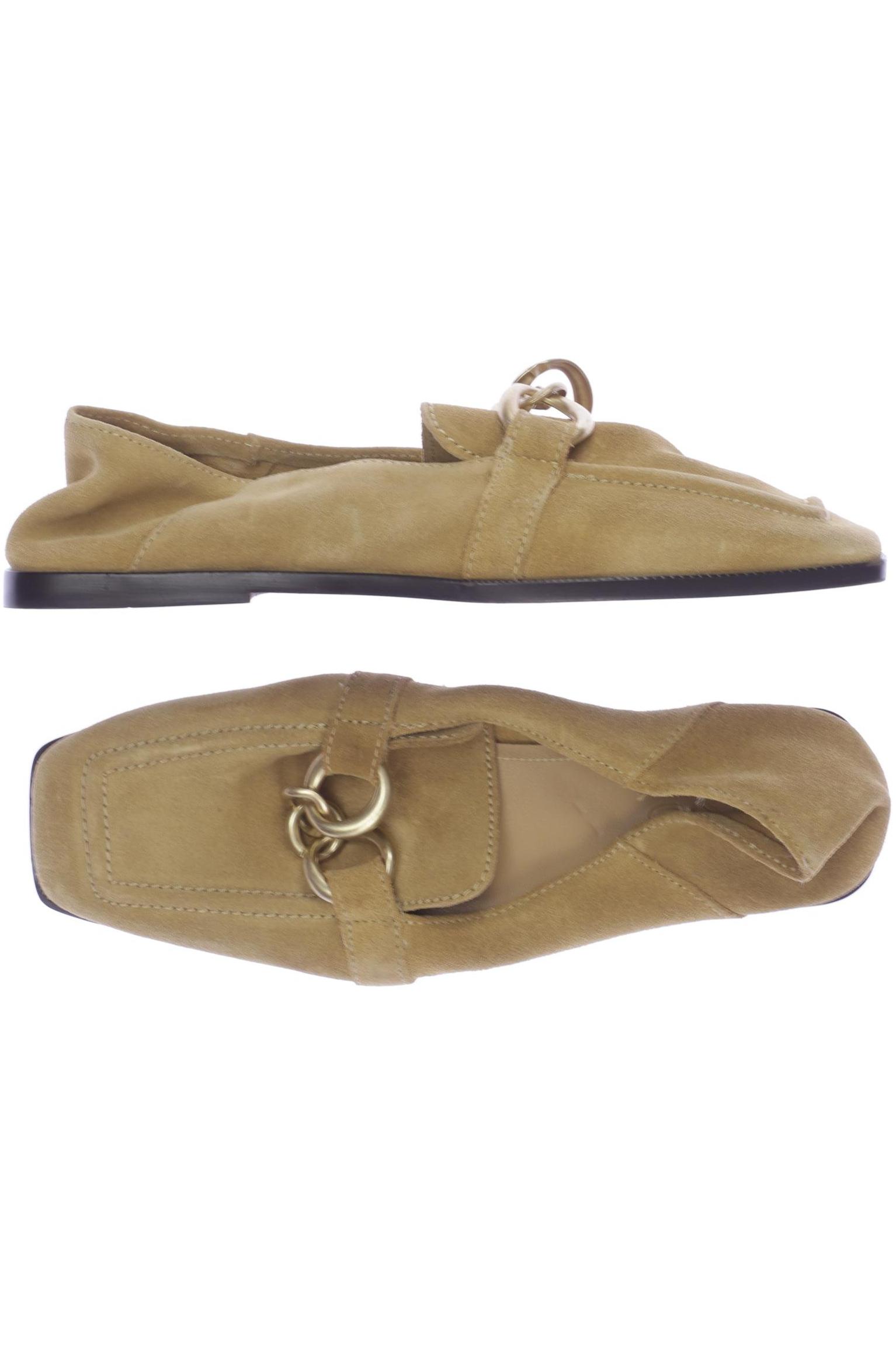 

Mango Damen Halbschuh, beige, Gr. 38