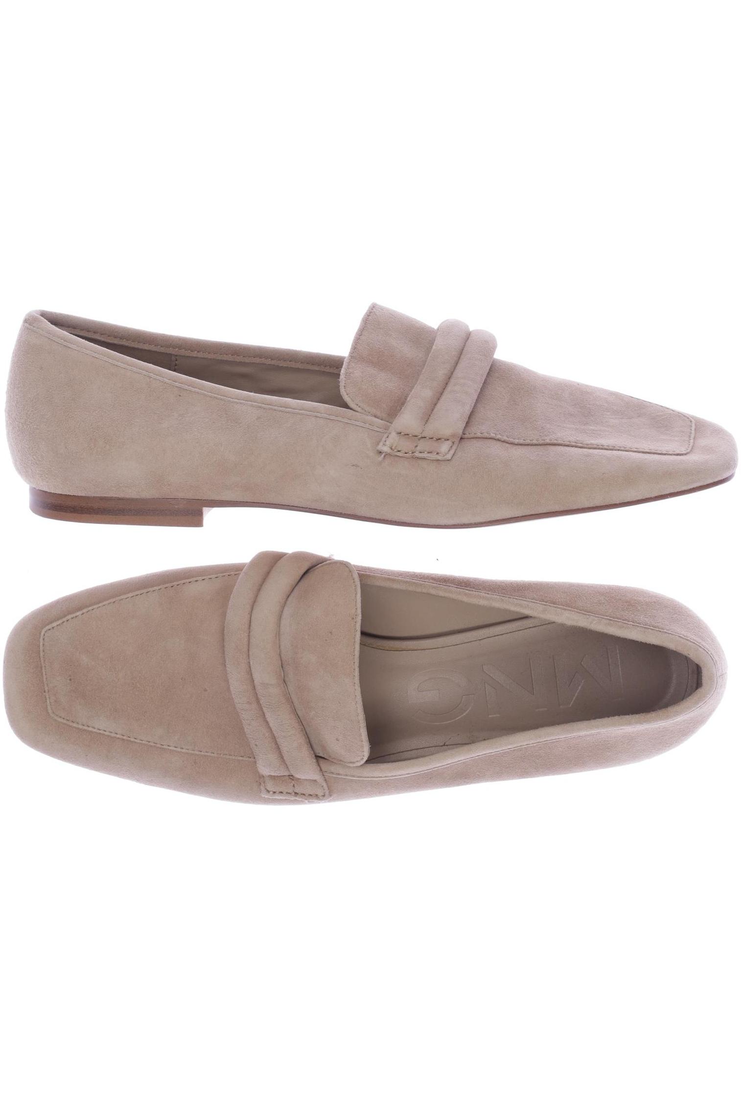 

MANGO Damen Halbschuh, beige