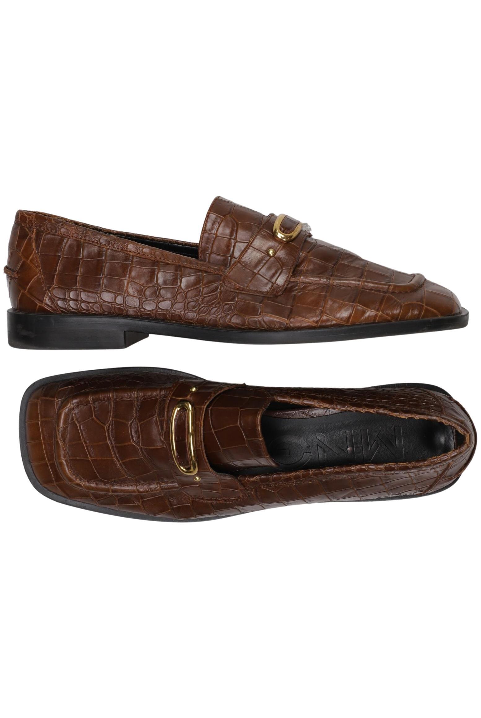 

Mango Damen Halbschuh, braun, Gr. 39