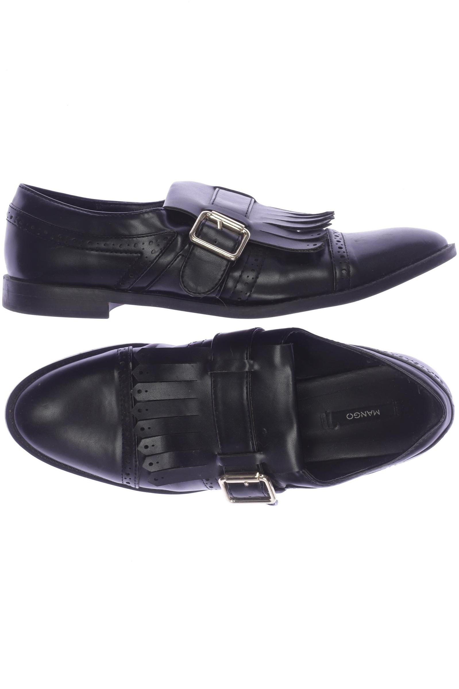 

Mango Damen Halbschuh, schwarz, Gr. 39