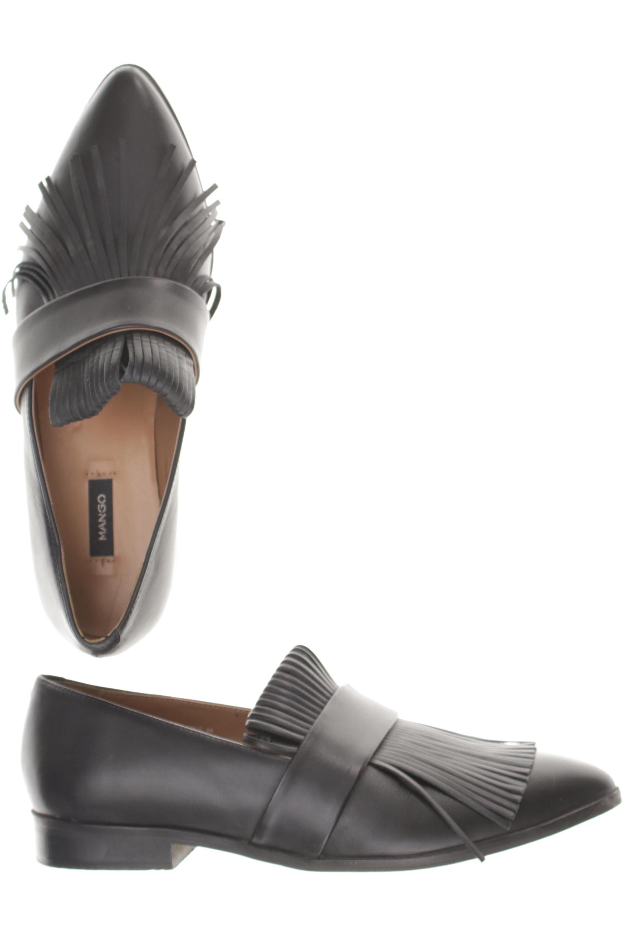 

Mango Damen Halbschuh, schwarz, Gr. 37