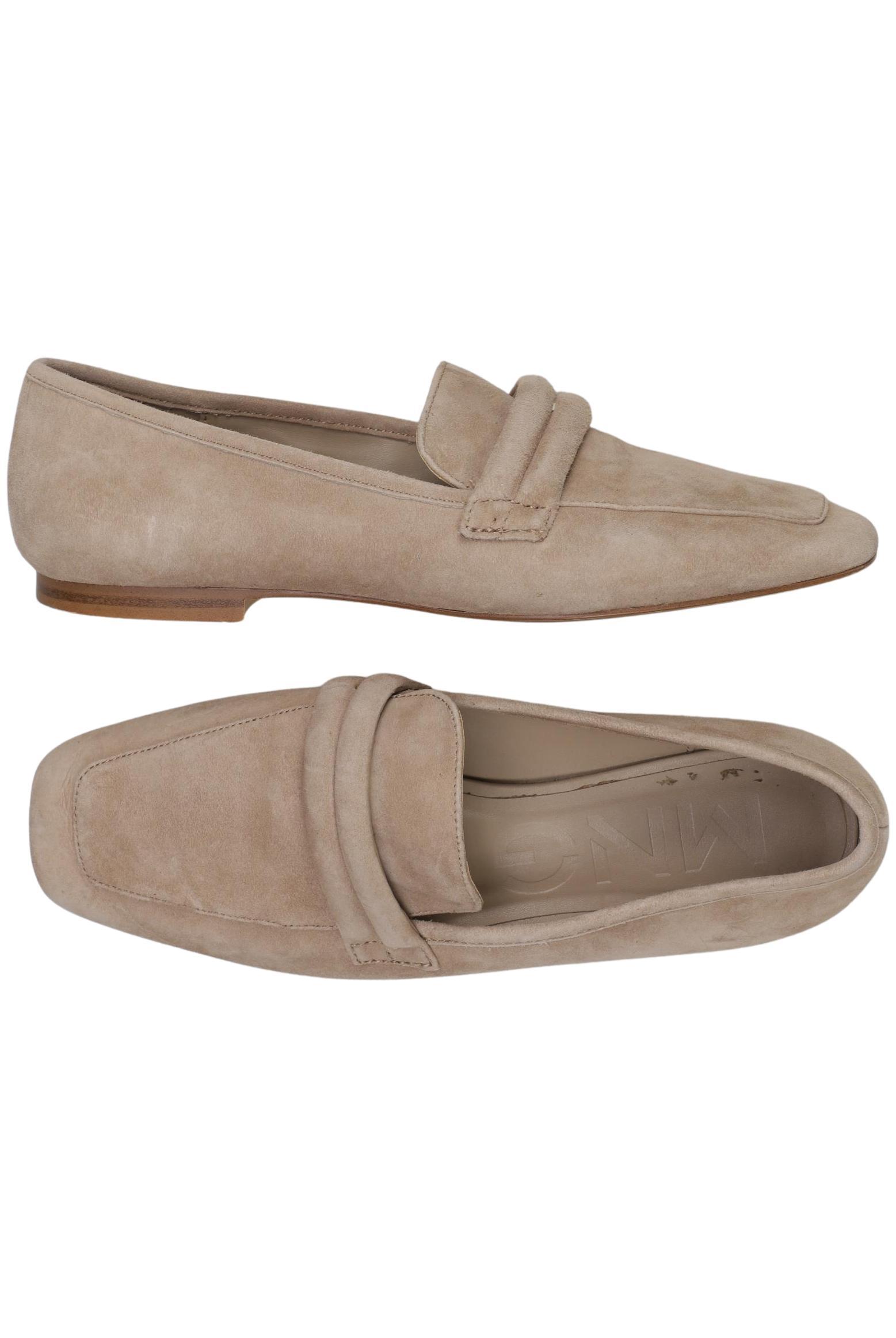 

Mango Damen Halbschuh, beige, Gr. 37