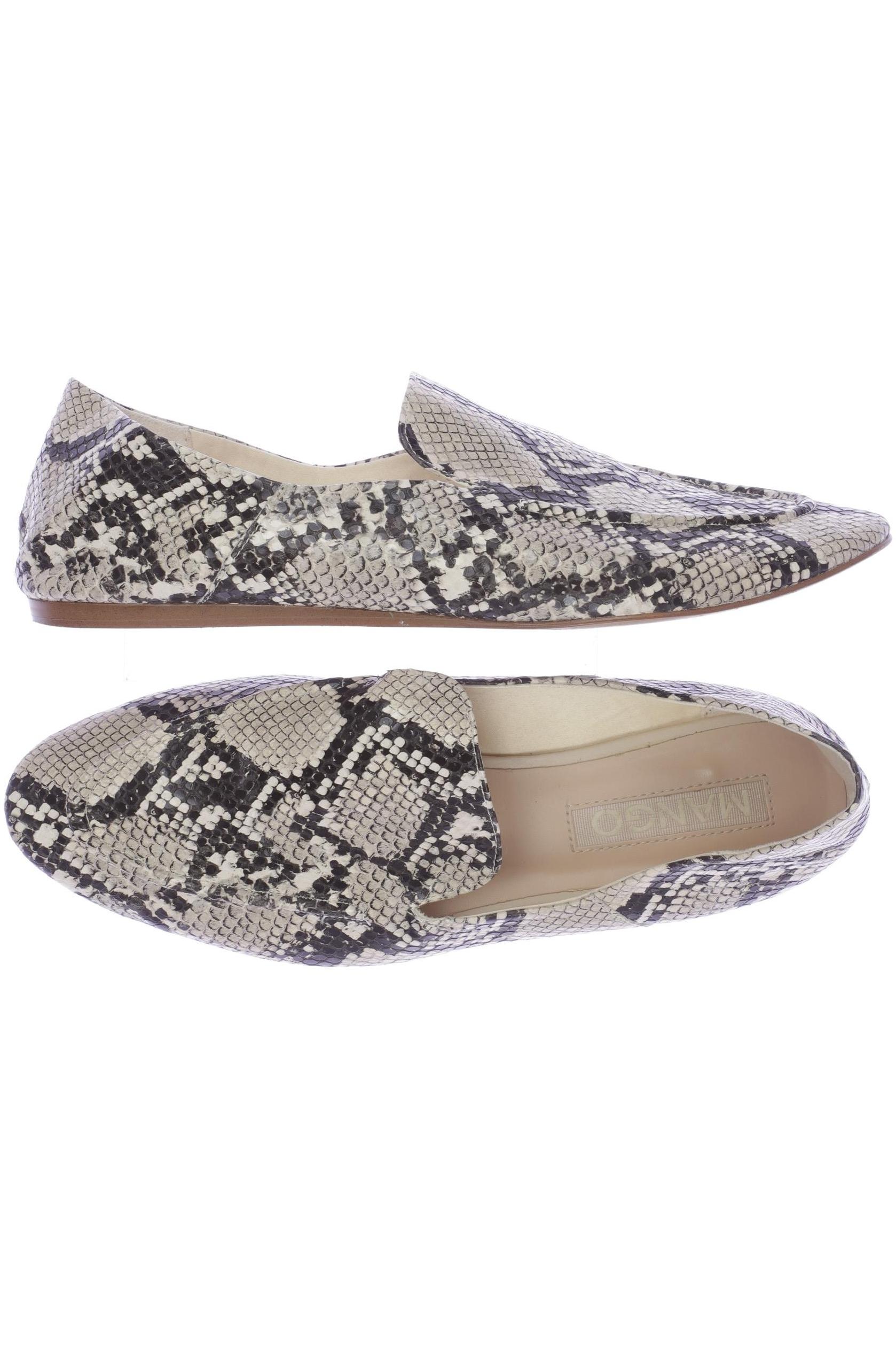 

Mango Damen Halbschuh, beige, Gr. 39