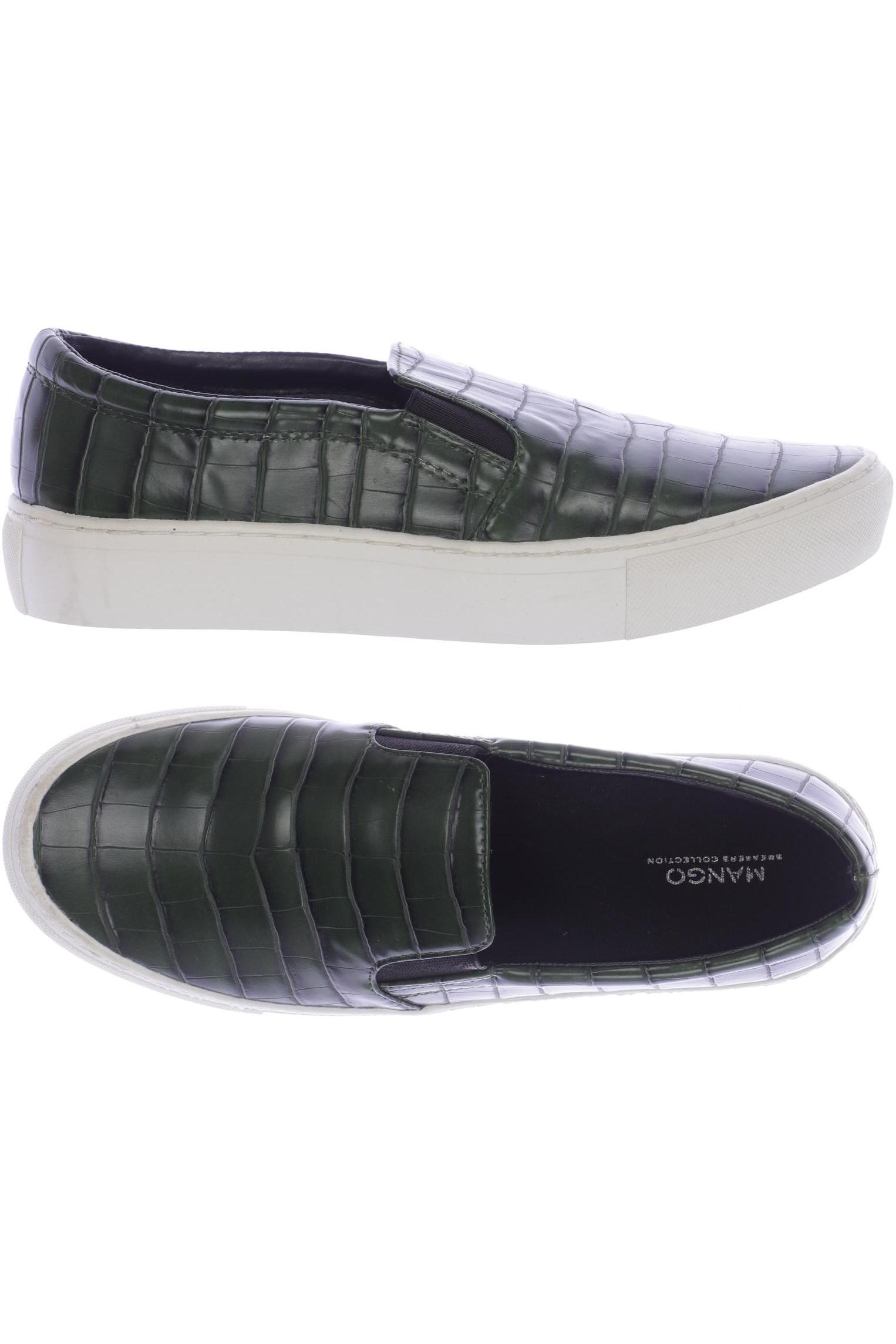 

Mango Damen Halbschuh, grün, Gr. 37