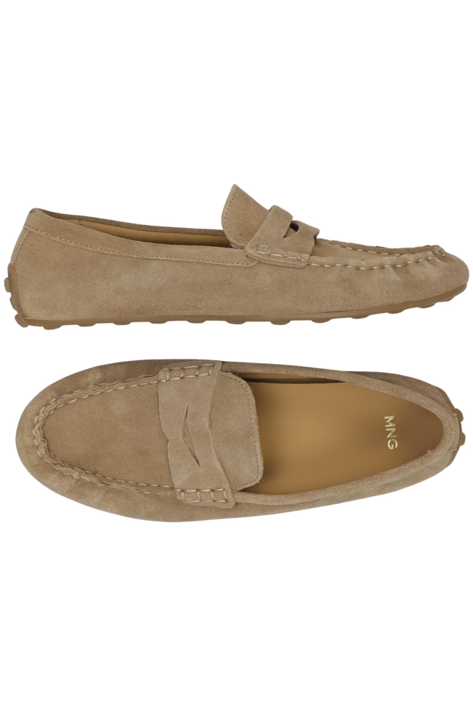 

Mango Damen Halbschuh, beige, Gr. 40