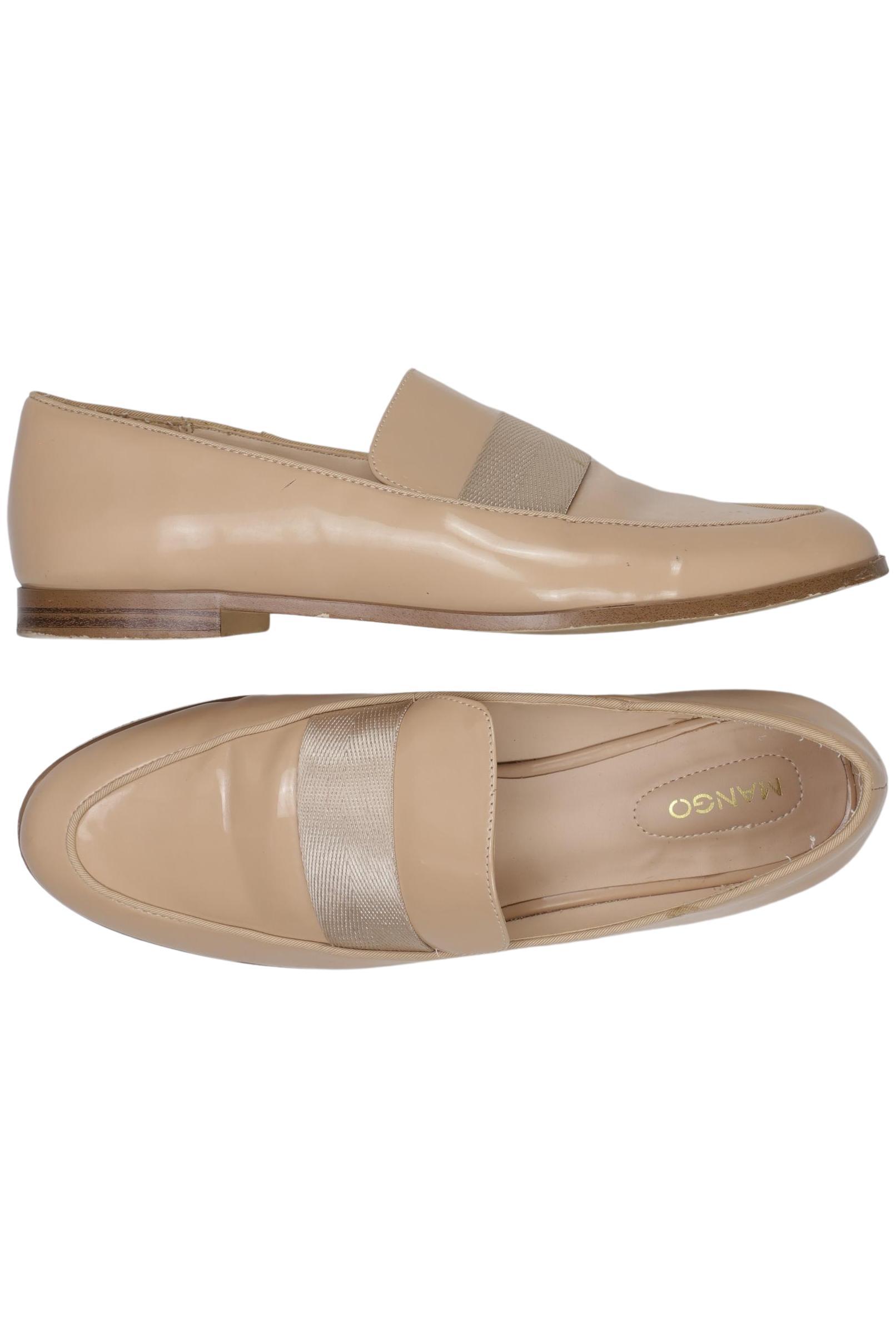 

Mango Damen Halbschuh, beige, Gr. 39