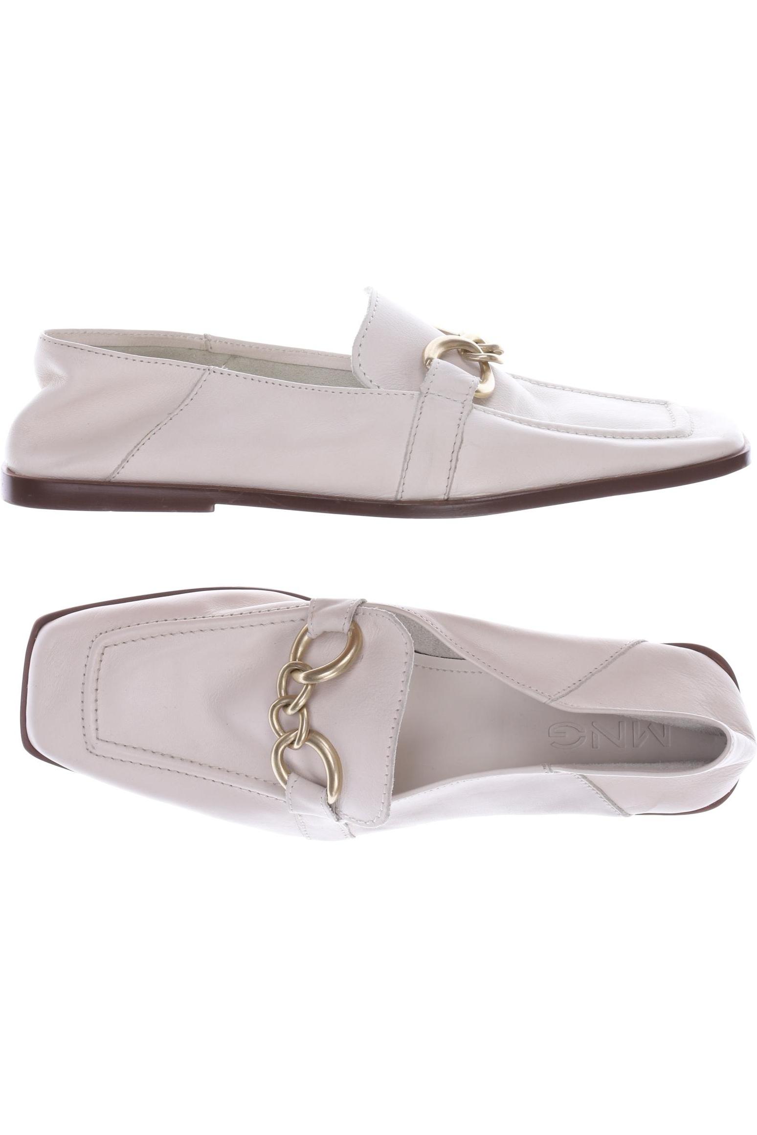 

MANGO Damen Halbschuh, beige