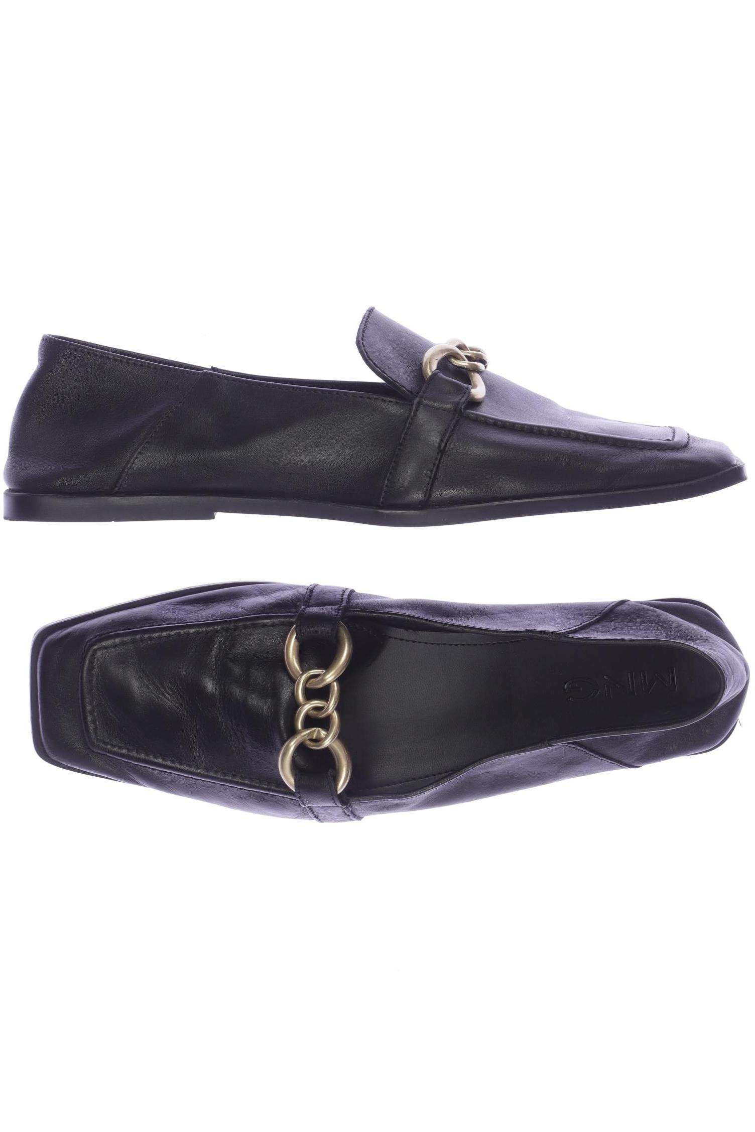 

MANGO Damen Halbschuh, schwarz