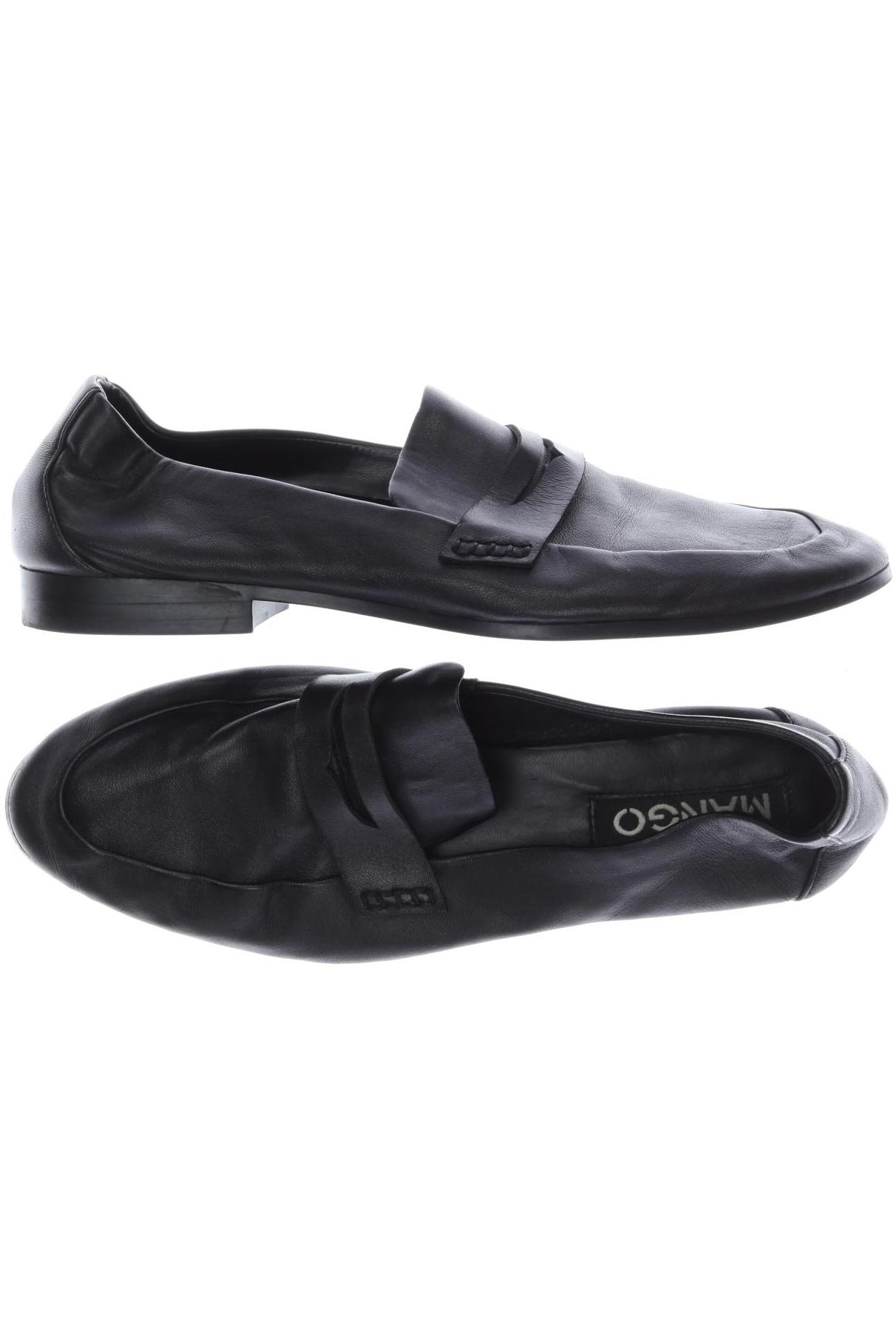 

Mango Damen Halbschuh, schwarz, Gr. 39