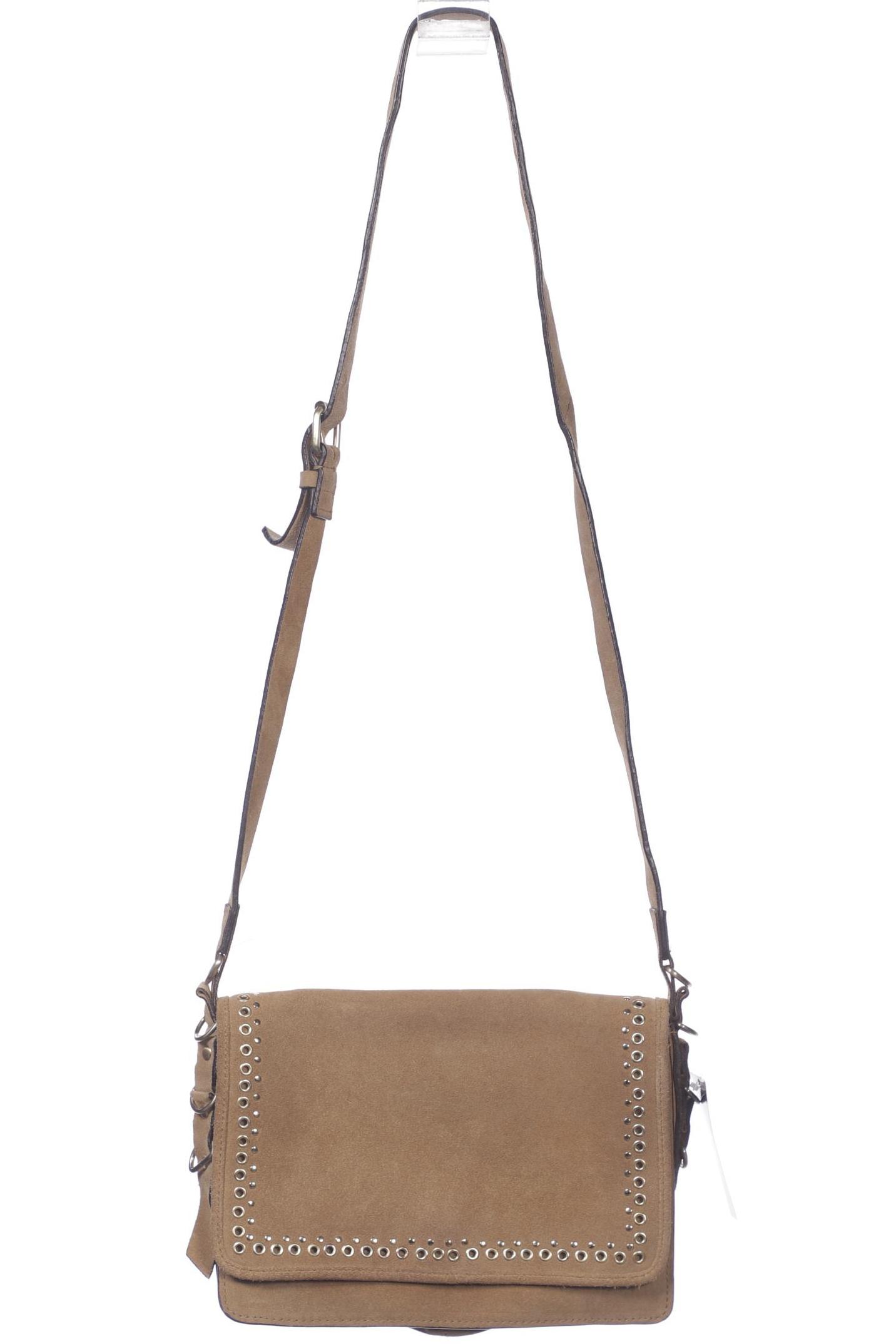 

Mango Damen Handtasche, beige, Gr.