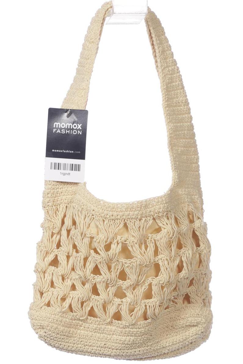 

Mango Damen Handtasche, cremeweiß, Gr.