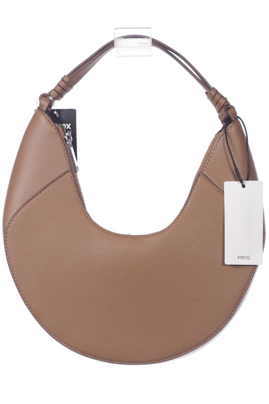 

Mango Damen Handtasche, beige, Gr.