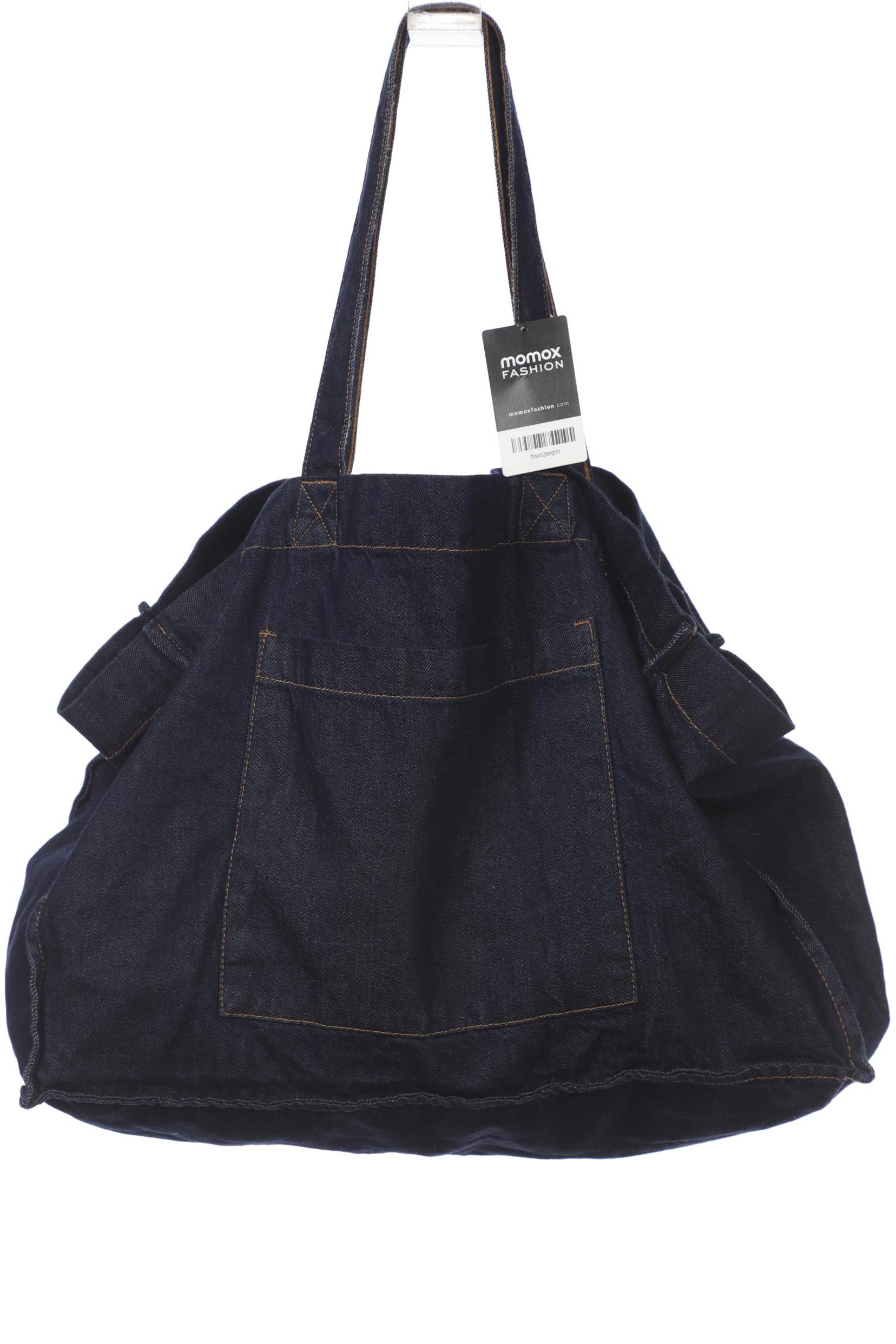 

MANGO Damen Handtasche, marineblau