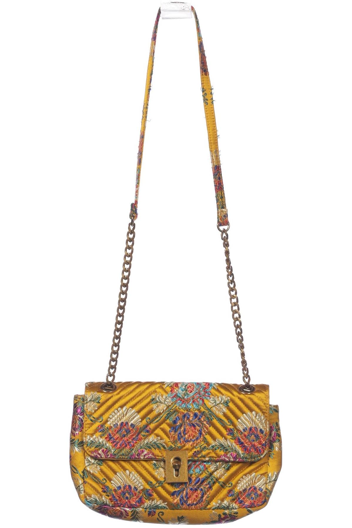 

Mango Damen Handtasche, gelb, Gr.