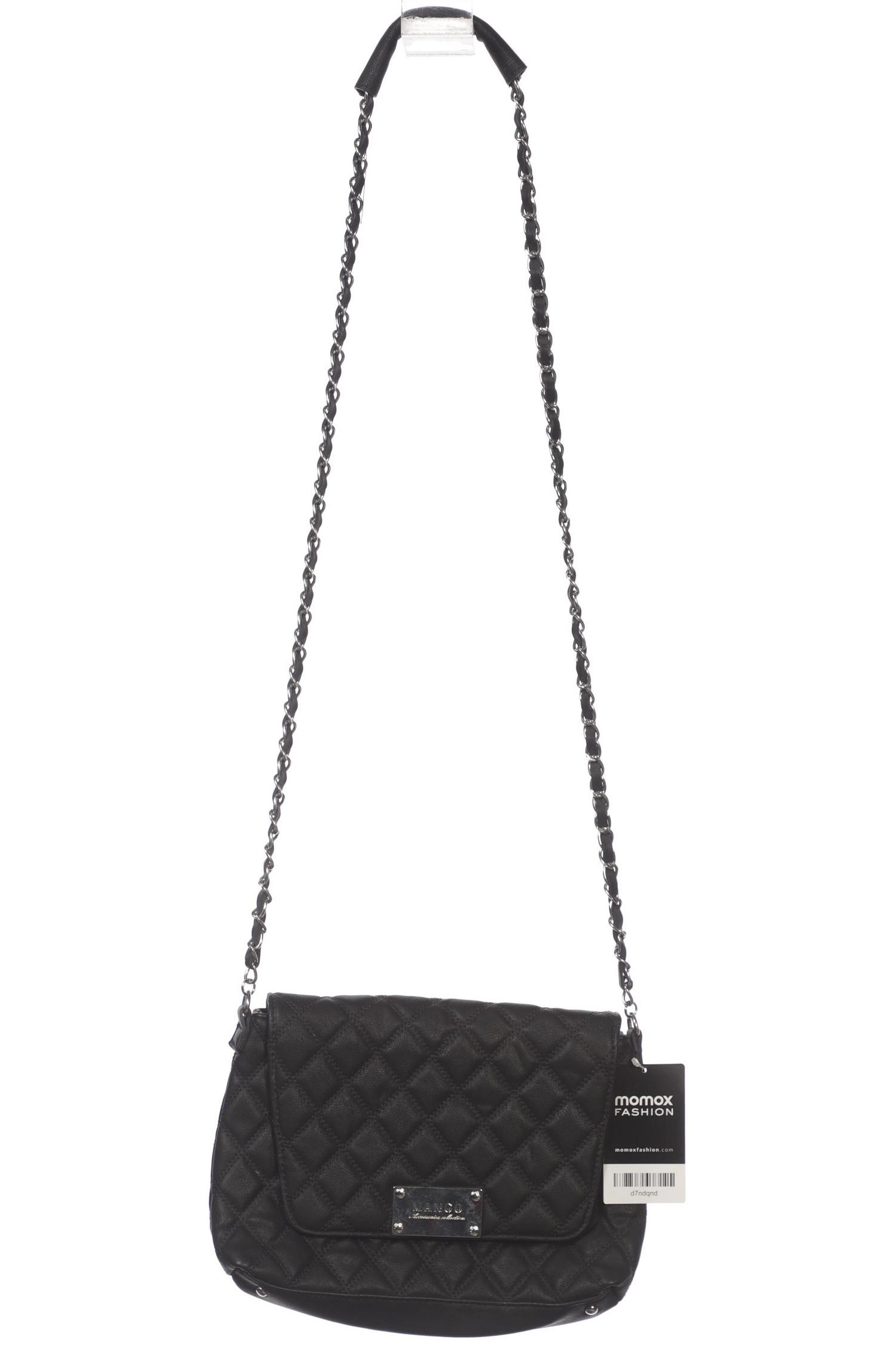 

MANGO Damen Handtasche, schwarz